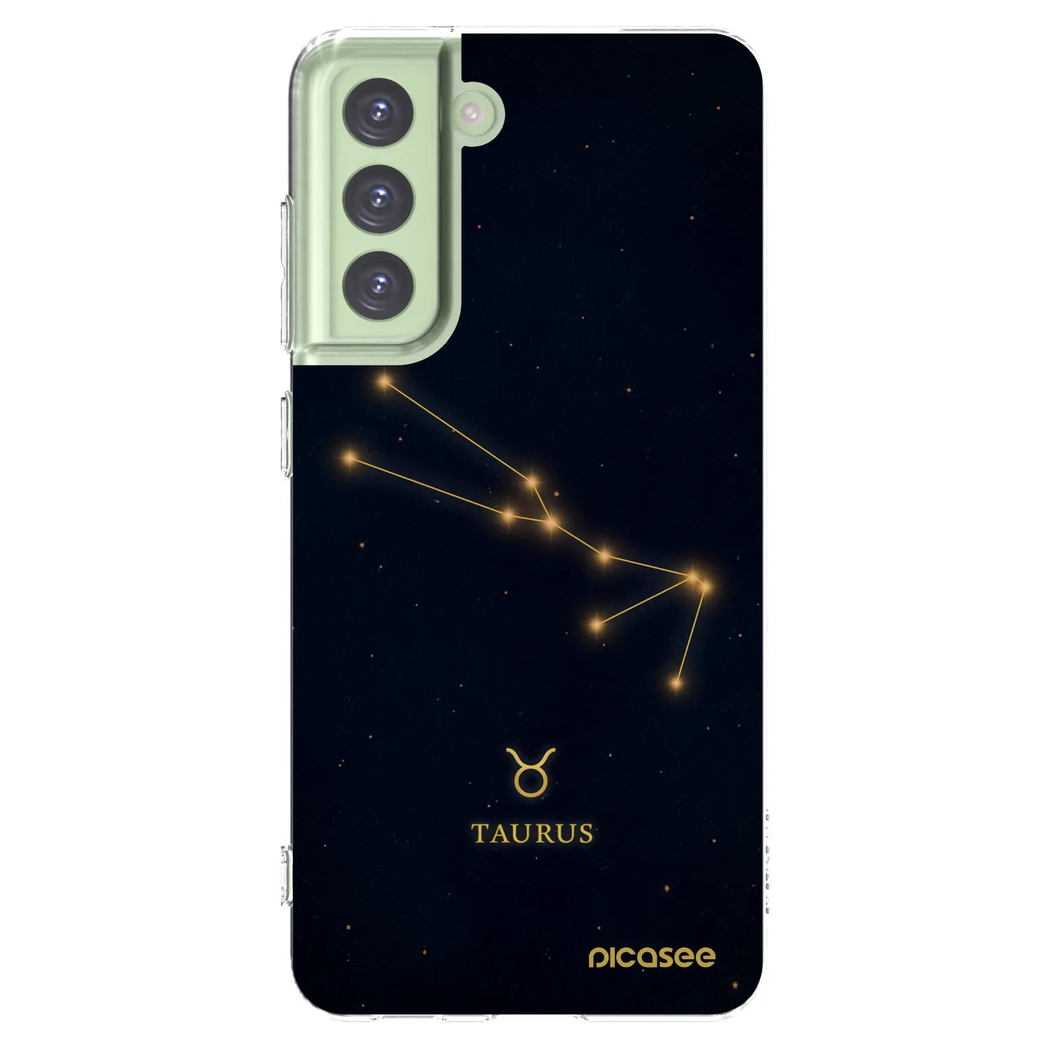 Picasee átlátszó szilikon tok az alábbi mobiltelefonokra Samsung Galaxy S21 FE 5G - TAURUS
