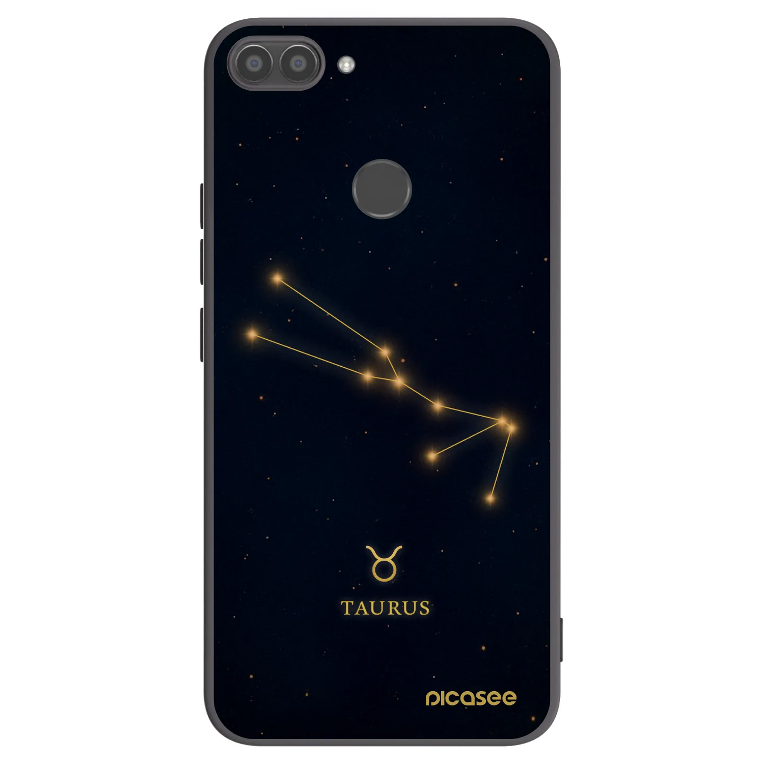 Picasee fekete szilikon tok az alábbi mobiltelefonokra Huawei P Smart - TAURUS