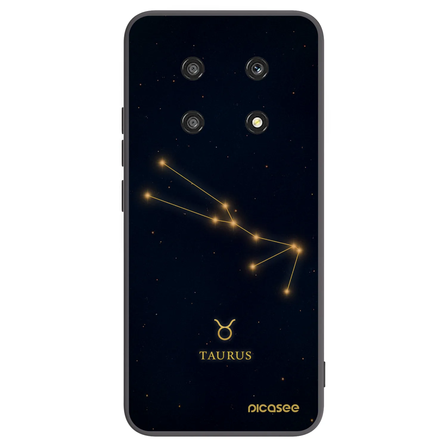 Picasee fekete szilikon tok az alábbi mobiltelefonokra Honor Magic4 Lite 5G - TAURUS