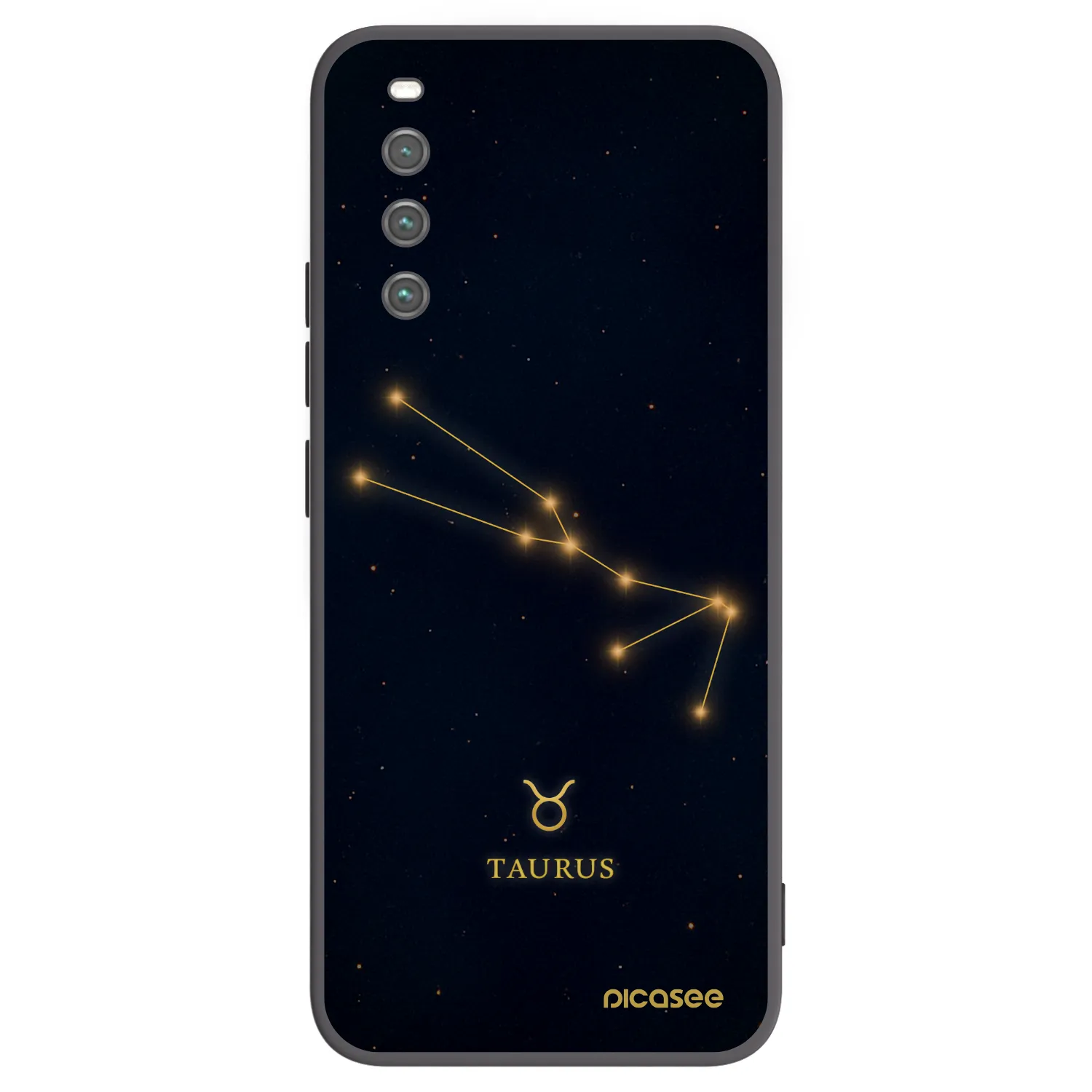 Picasee fekete szilikon tok az alábbi mobiltelefonokra Sony Xperia 10 IV 5G - TAURUS