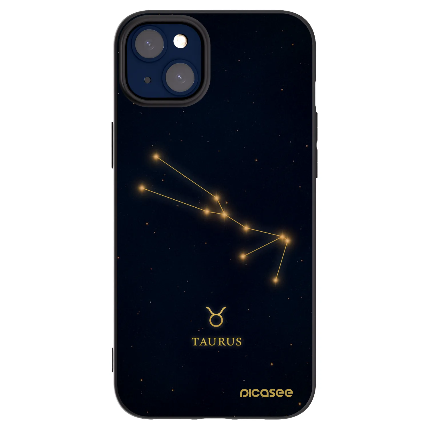 Picasee fekete szilikon tok az alábbi mobiltelefonokra Apple iPhone 14 Plus - TAURUS