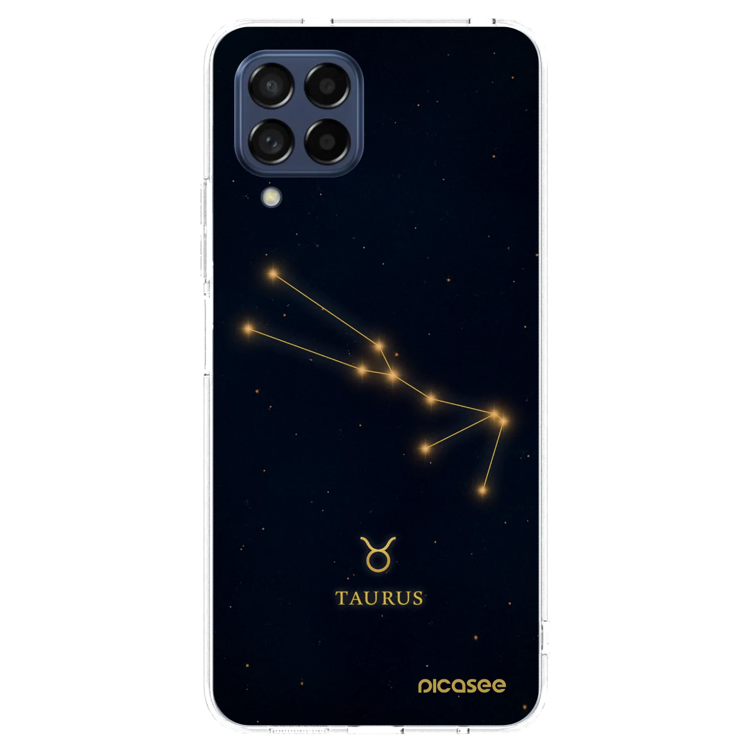 Picasee átlátszó szilikon tok az alábbi mobiltelefonokra Samsung Galaxy M53 5G - TAURUS