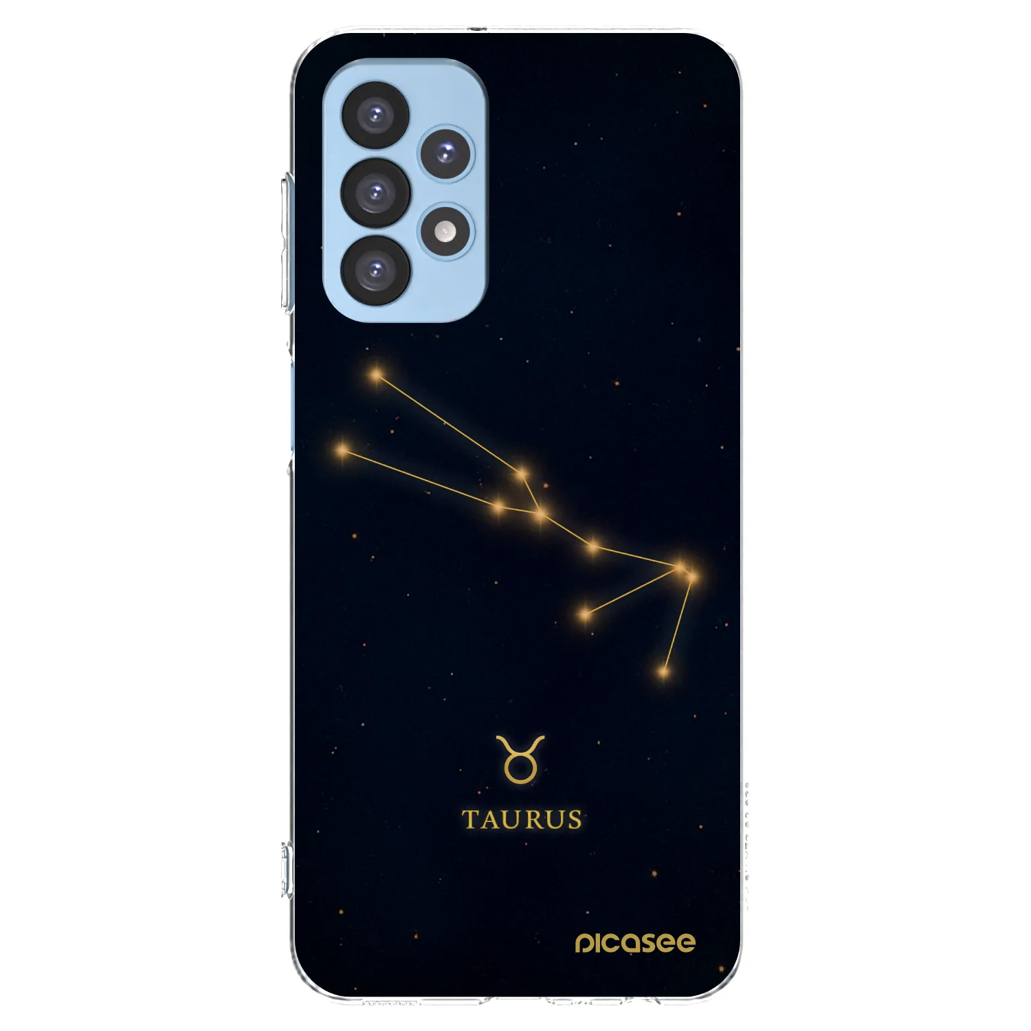 Picasee átlátszó szilikon tok az alábbi mobiltelefonokra Samsung Galaxy A23 A235F 4G - TAURUS