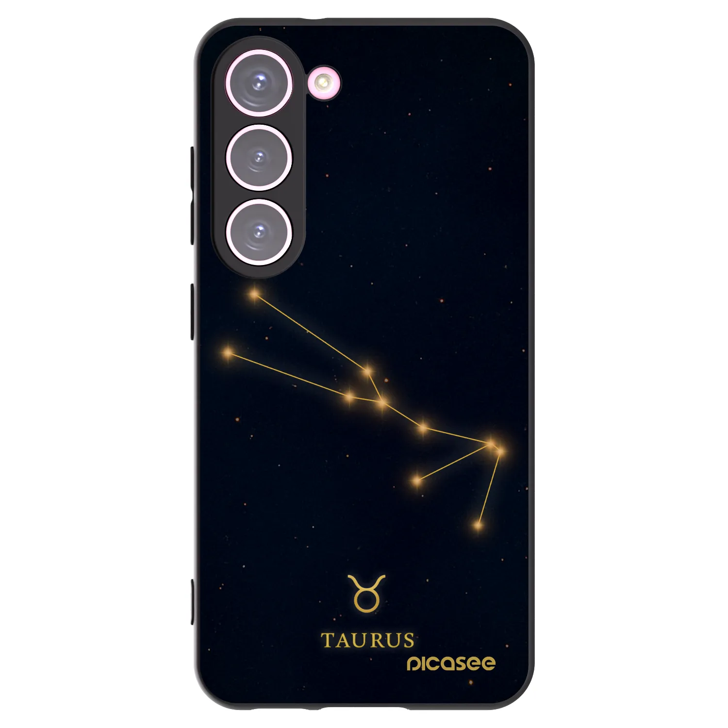 Picasee fekete szilikon tok az alábbi mobiltelefonokra Samsung Galaxy S23 5G - TAURUS