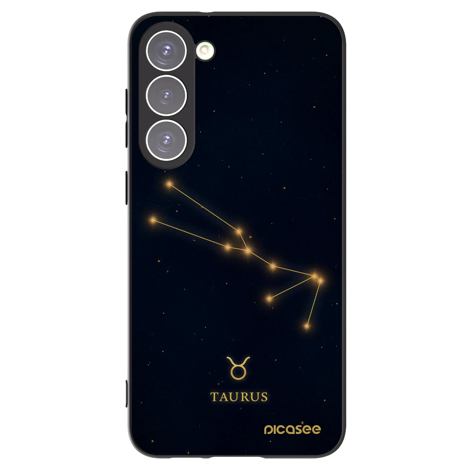 Picasee fekete szilikon tok az alábbi mobiltelefonokra Samsung Galaxy S23+ 5G - TAURUS