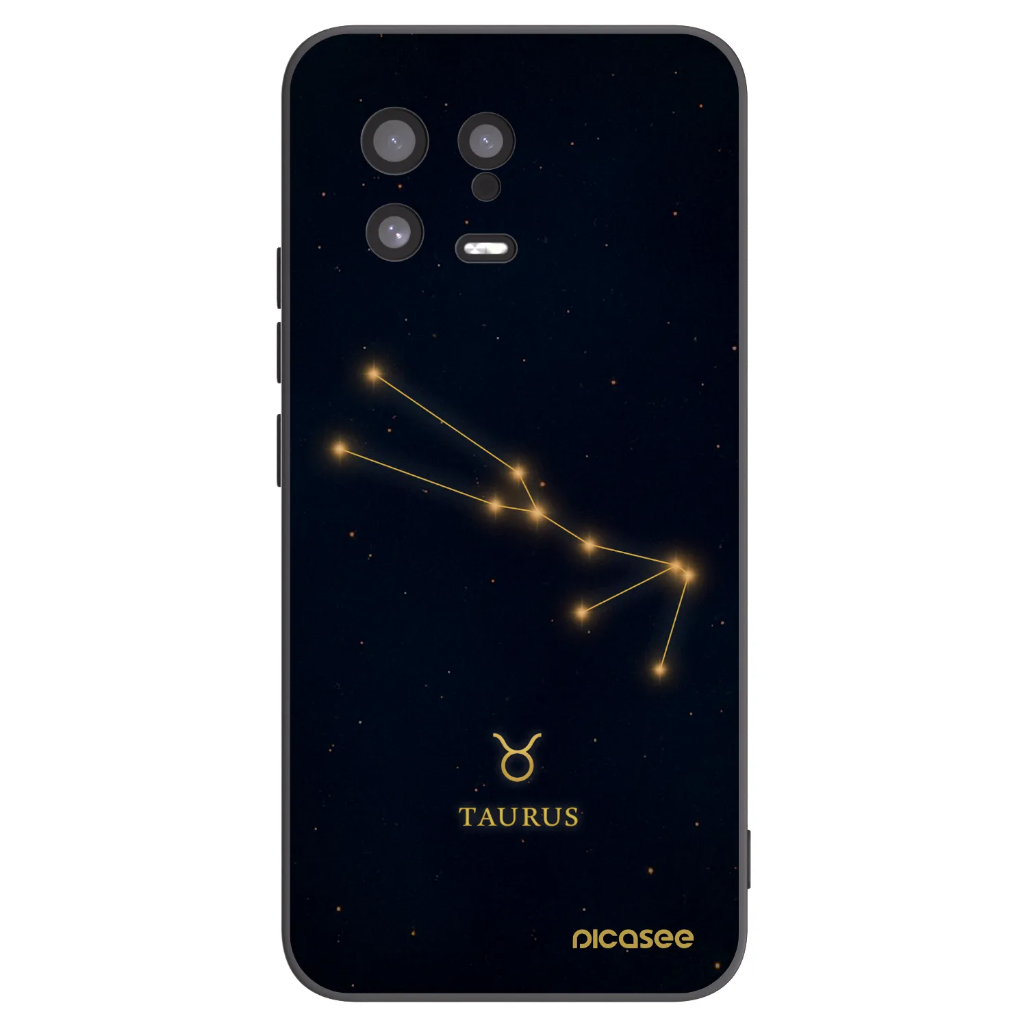 Picasee fekete szilikon tok az alábbi mobiltelefonokra Xiaomi 13 - TAURUS