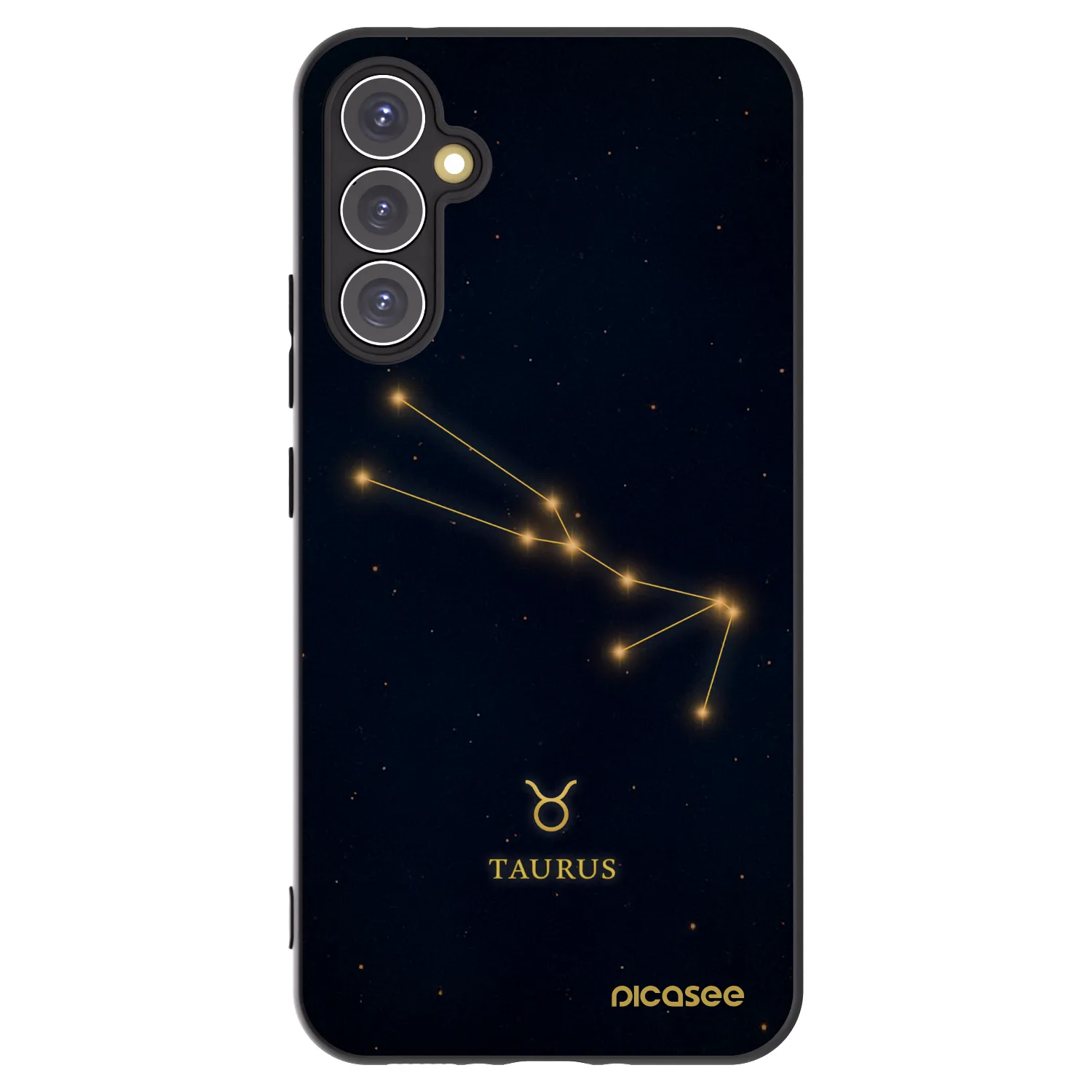 Picasee fekete szilikon tok az alábbi mobiltelefonokra Samsung Galaxy A34 5G A346B - TAURUS