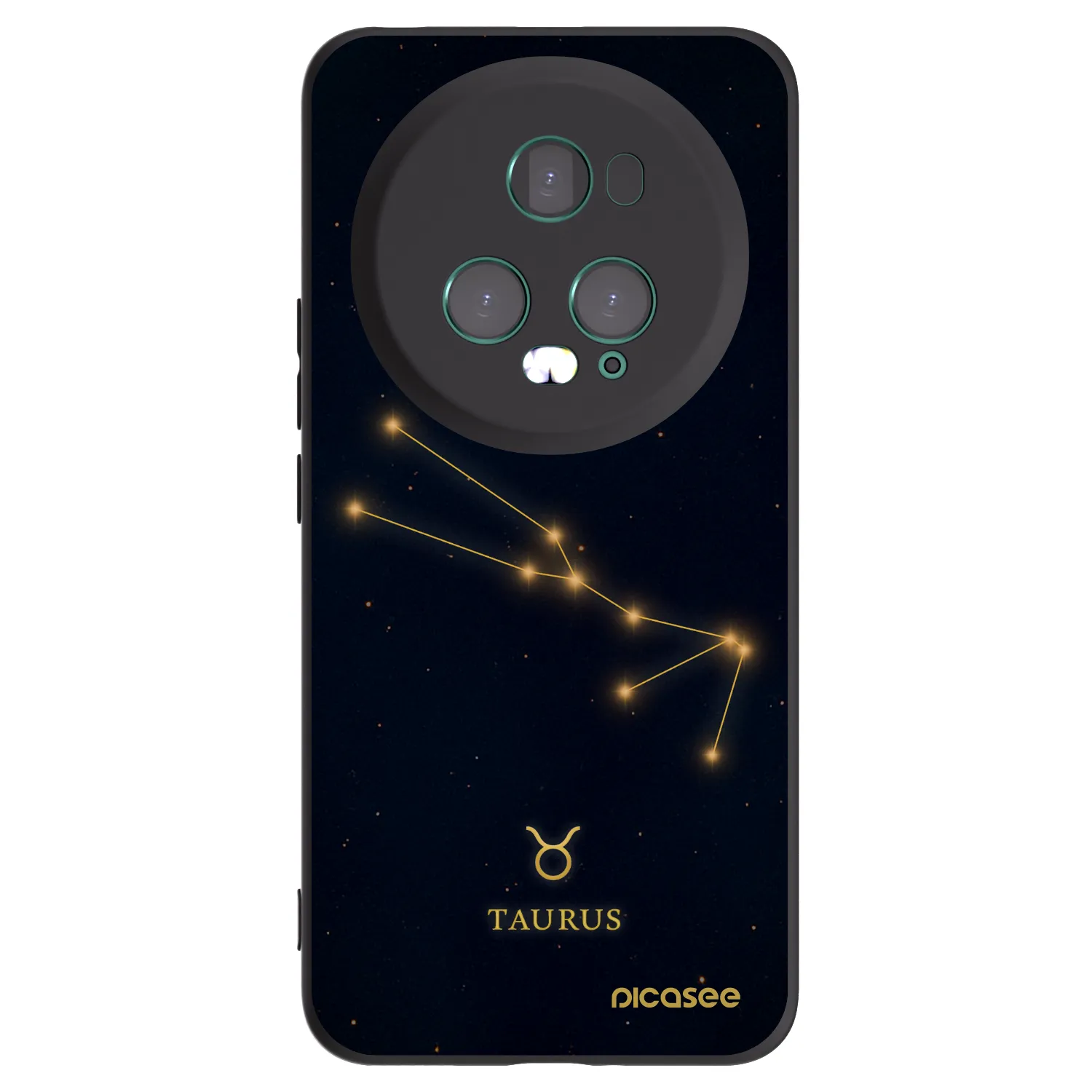 Picasee fekete szilikon tok az alábbi mobiltelefonokra Honor Magic5 Pro - TAURUS