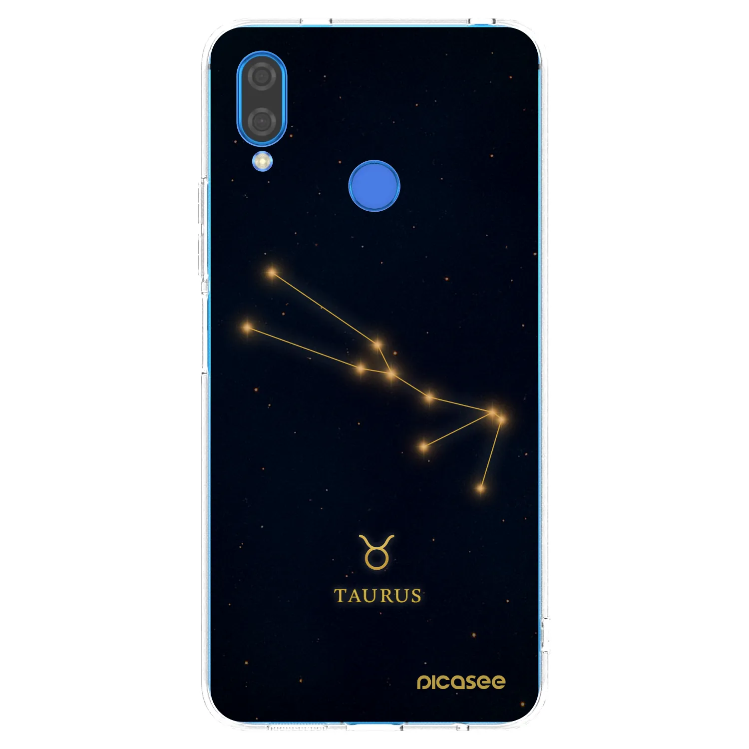 Picasee átlátszó szilikon tok az alábbi mobiltelefonokra Huawei Nova 3i - TAURUS