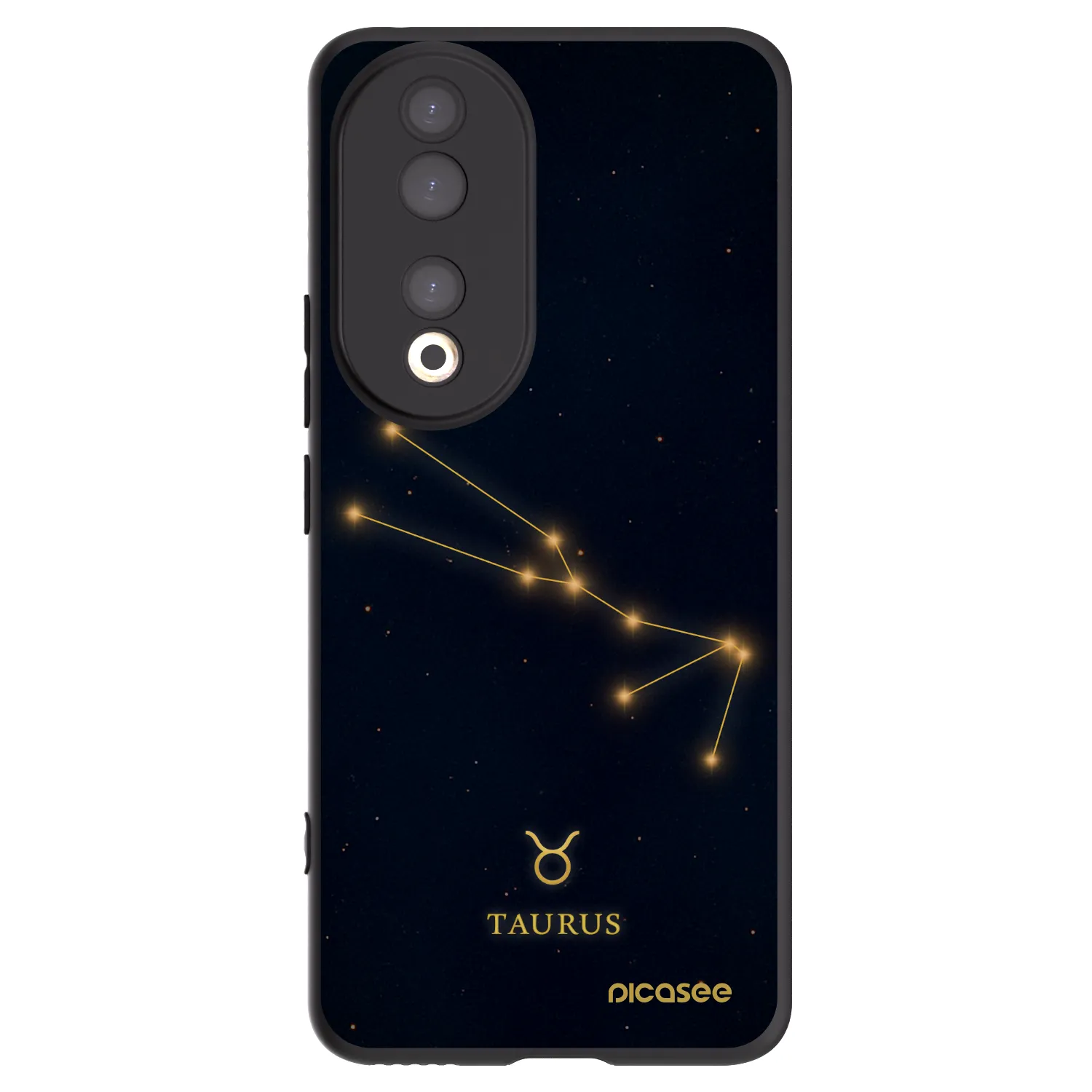 Picasee fekete szilikon tok az alábbi mobiltelefonokra Honor 90 5G - TAURUS