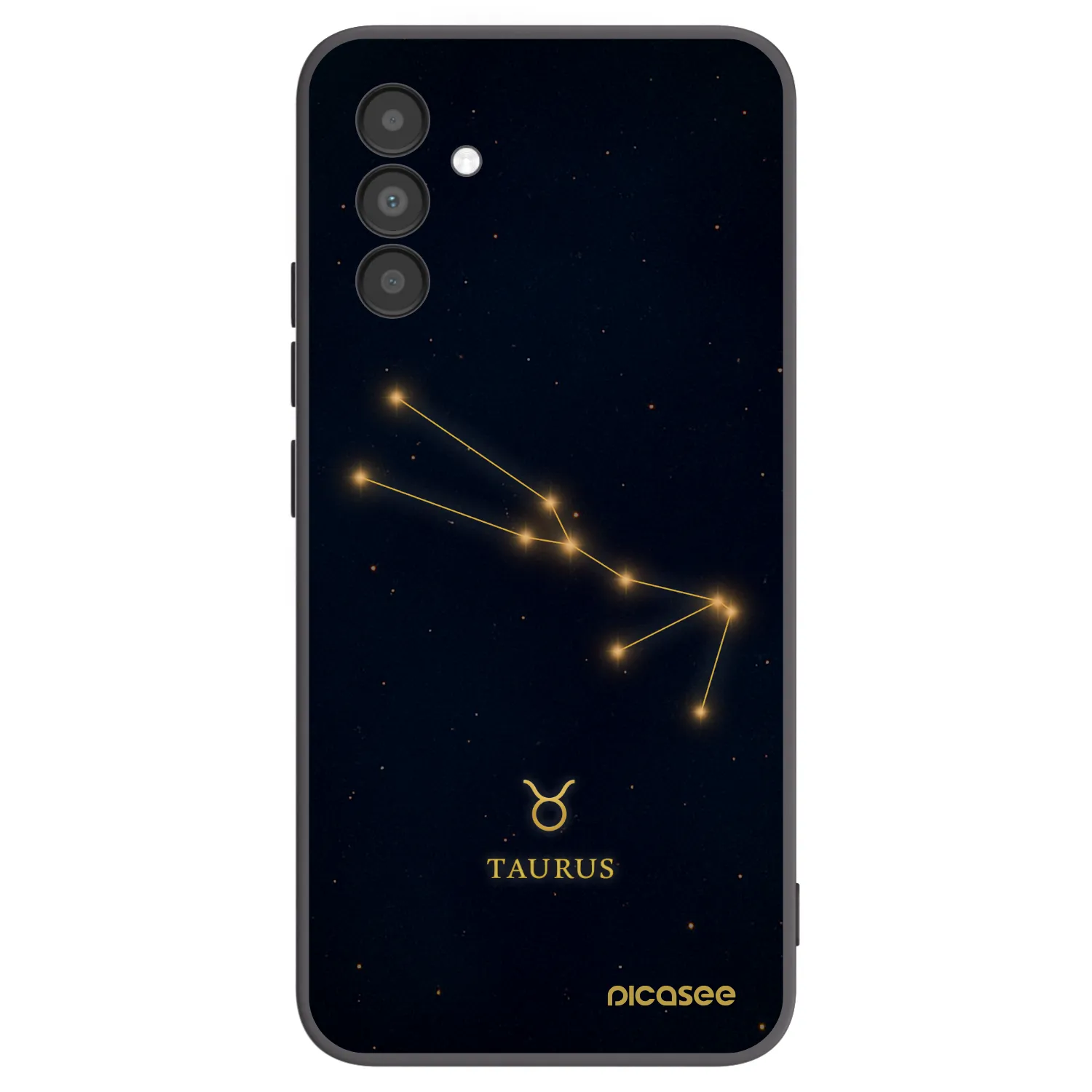 Picasee fekete szilikon tok az alábbi mobiltelefonokra Samsung Galaxy A04s A047F - TAURUS