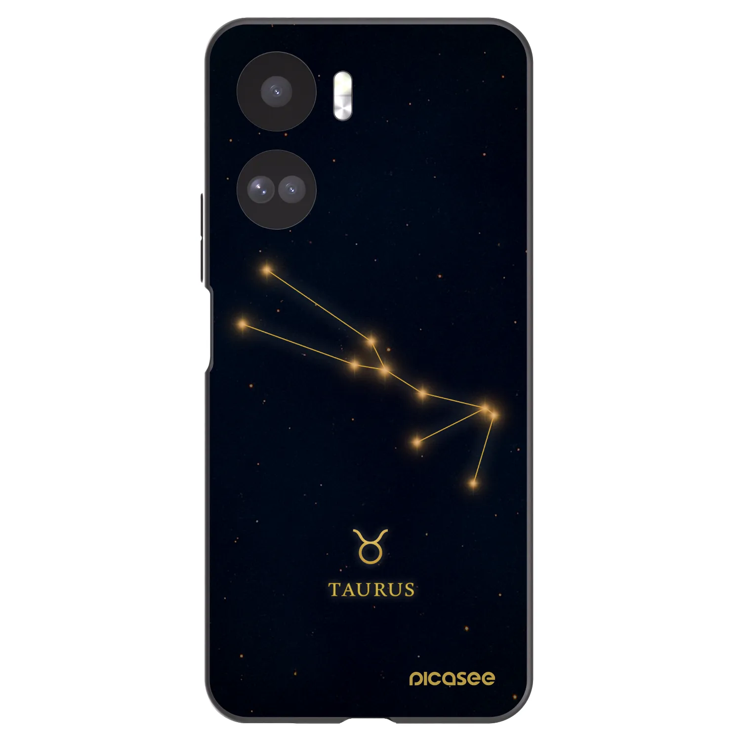 Picasee fekete szilikon tok az alábbi mobiltelefonokra Honor 90 Lite 5G - TAURUS