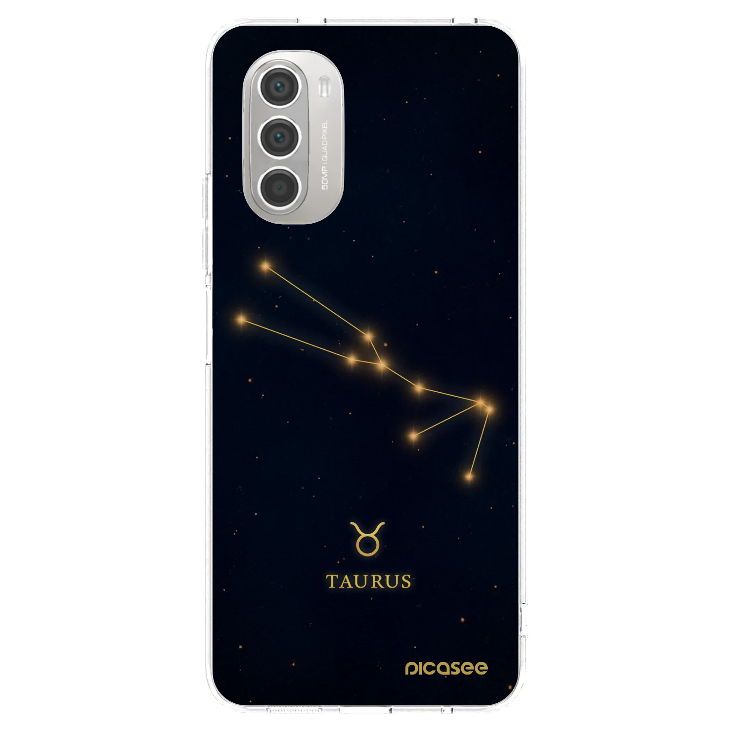 Picasee átlátszó szilikon tok az alábbi mobiltelefonokra Motorola Moto G51 - TAURUS