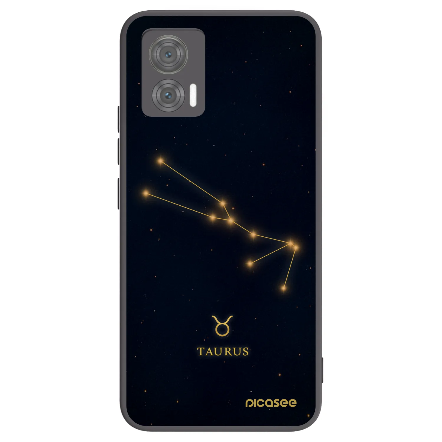 Picasee fekete szilikon tok az alábbi mobiltelefonokra Motorola Edge 30 Neo - TAURUS