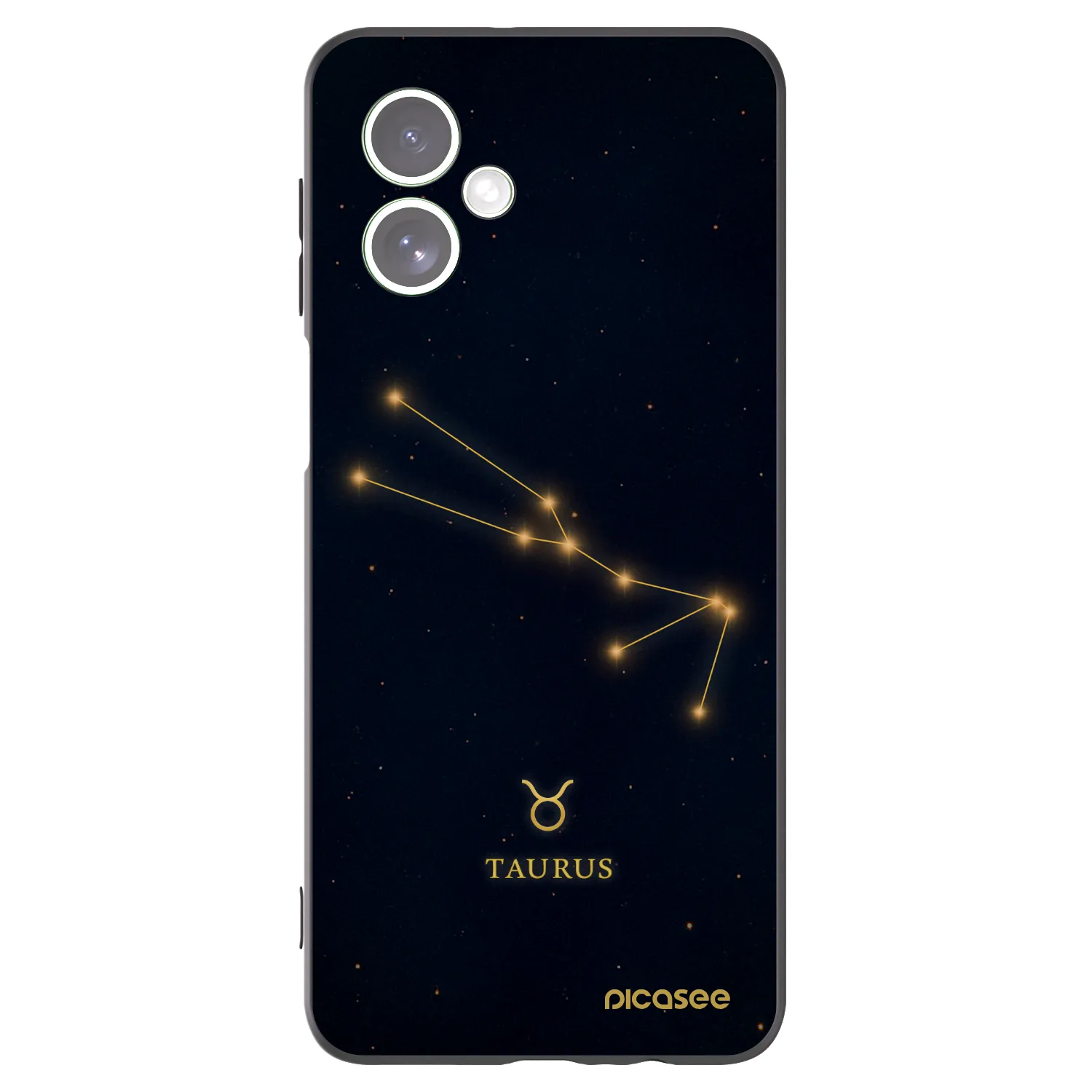 Picasee fekete szilikon tok az alábbi mobiltelefonokra Motorola Moto G54 5G - TAURUS