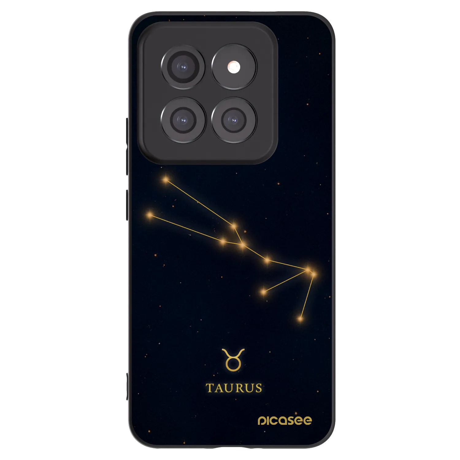 Picasee fekete szilikon tok az alábbi mobiltelefonokra Xiaomi 14 Pro - TAURUS