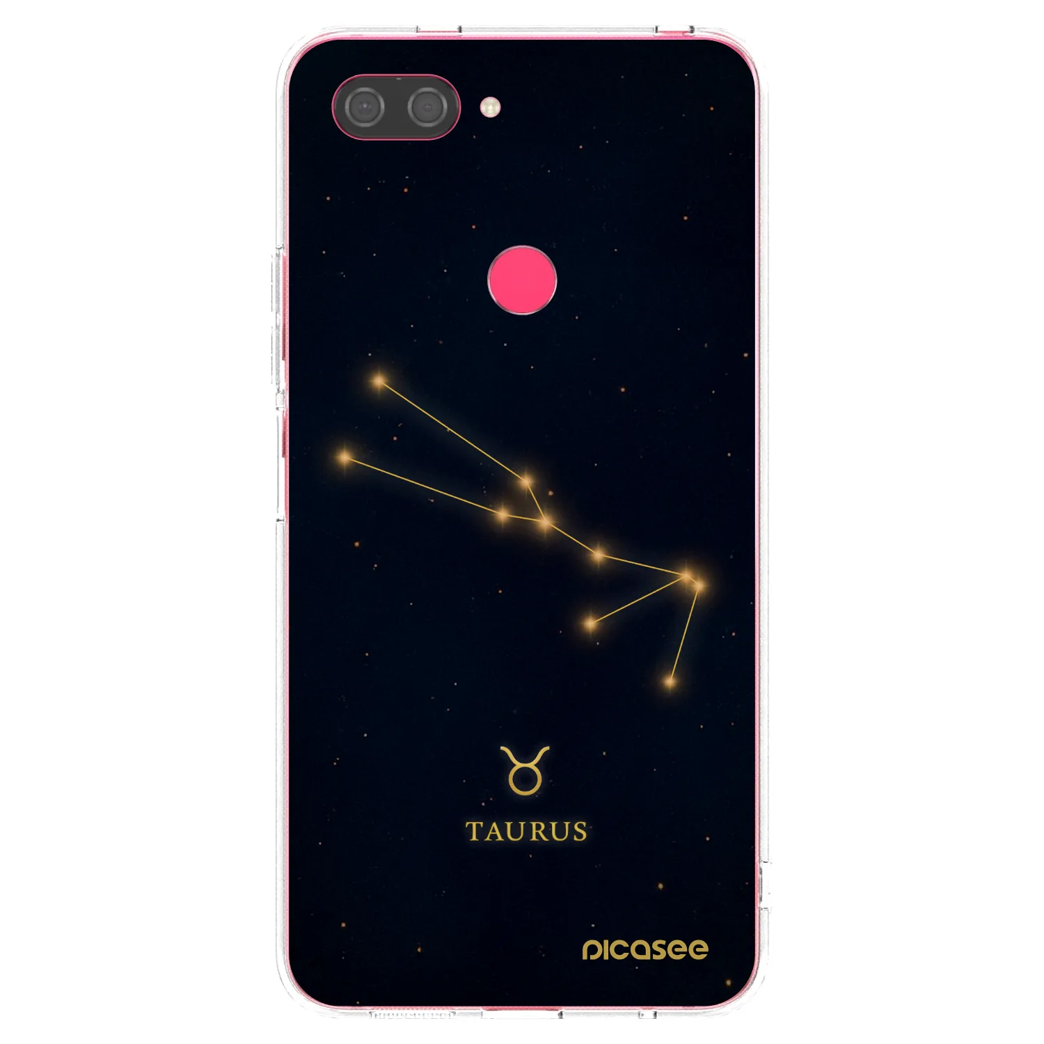 Picasee átlátszó szilikon tok az alábbi mobiltelefonokra Xiaomi Mi 8 Lite - TAURUS