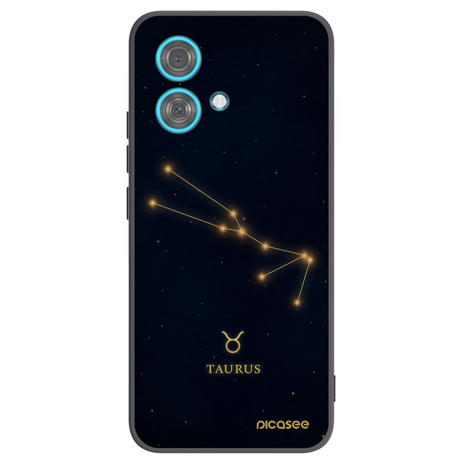 Picasee fekete szilikon tok az alábbi mobiltelefonokra Motorola Edge 40 Neo - TAURUS