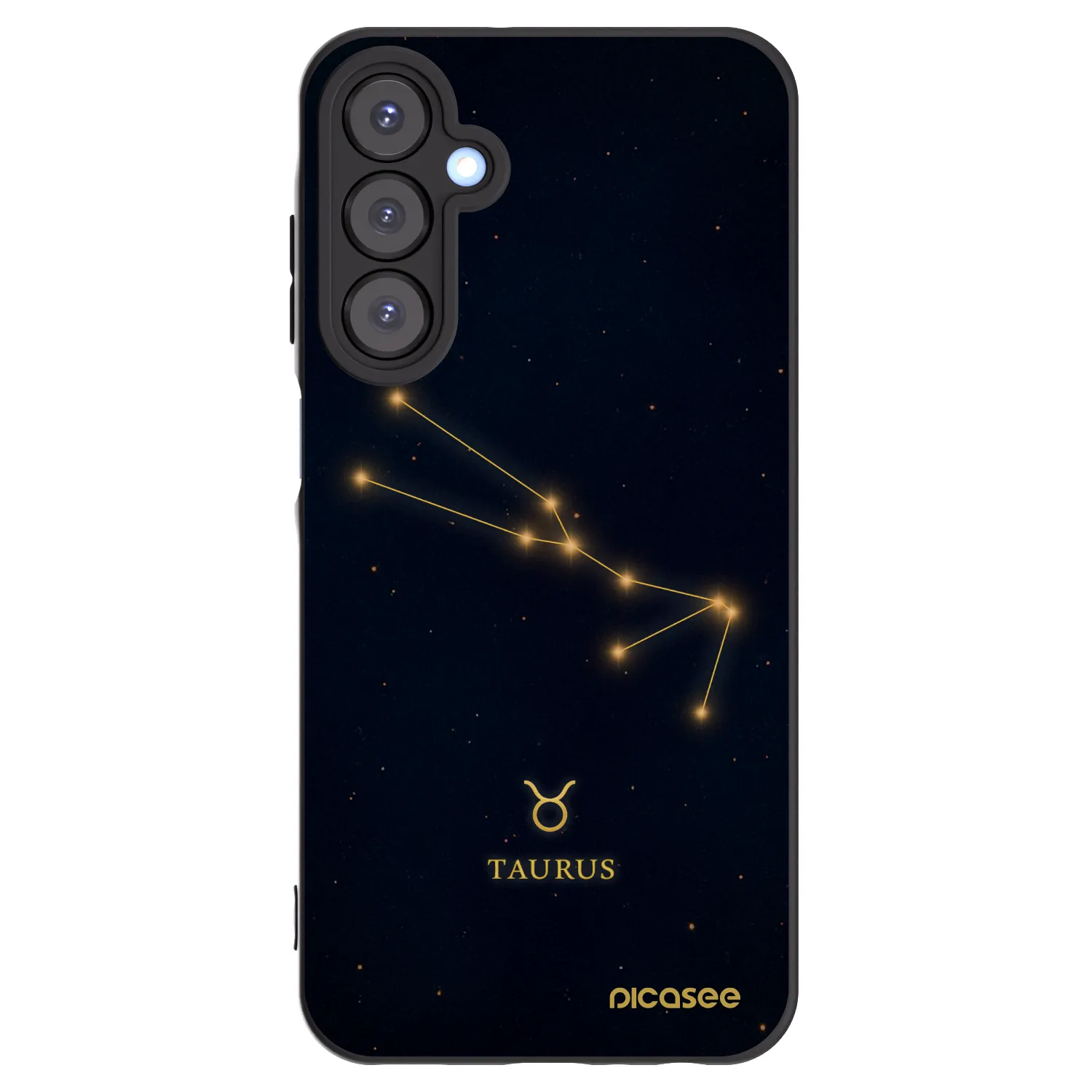 Picasee fekete szilikon tok az alábbi mobiltelefonokra Samsung Galaxy A25 A256B 5G - TAURUS