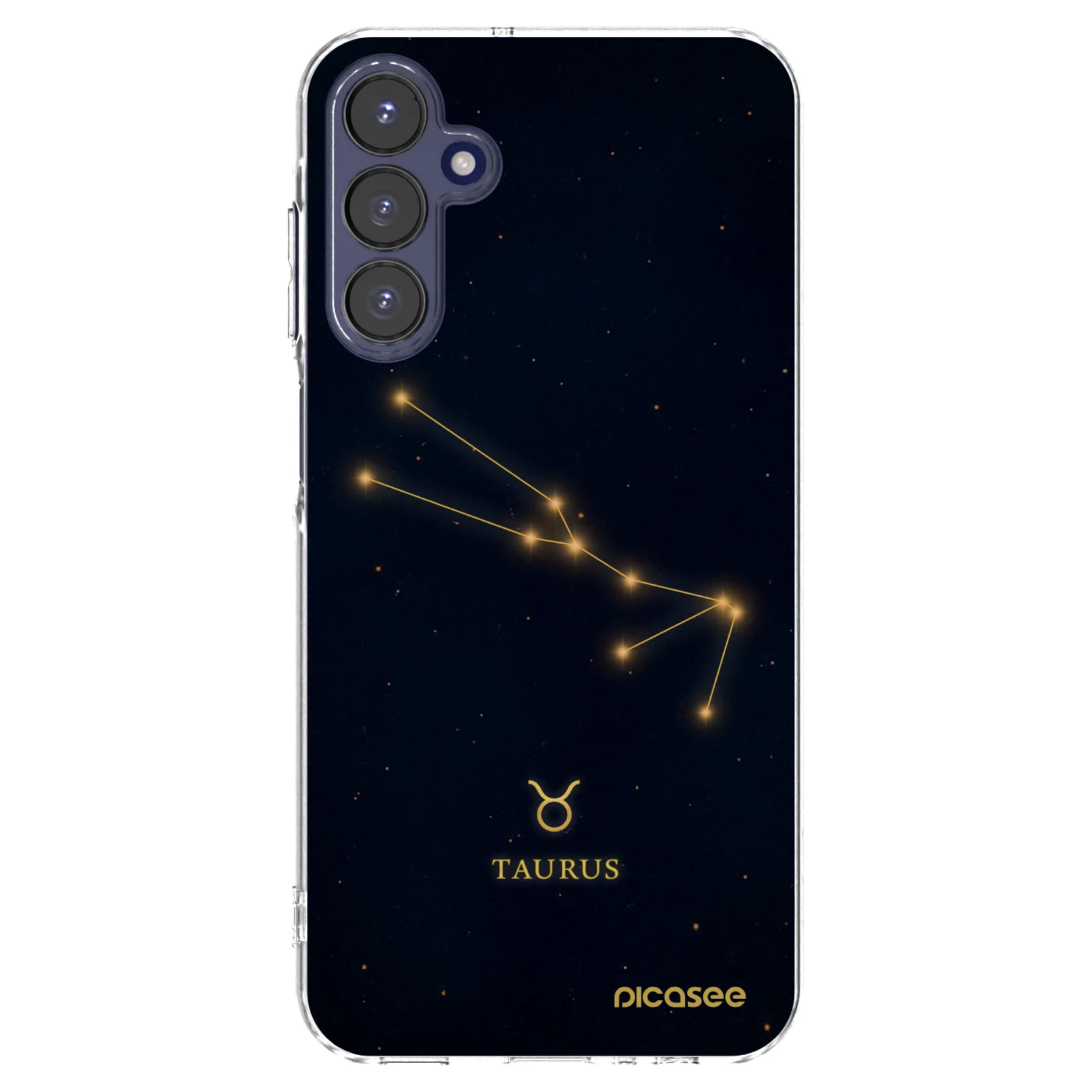Picasee átlátszó szilikon tok az alábbi mobiltelefonokra Samsung Galaxy A15 A155F 4G - TAURUS