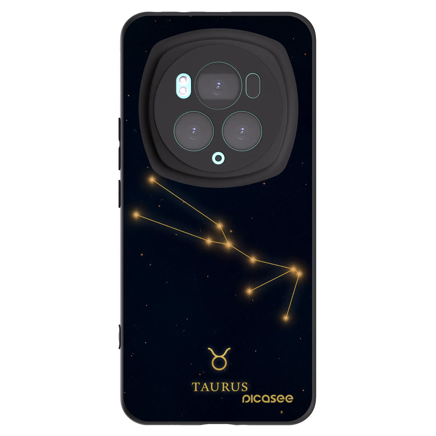 Picasee fekete szilikon tok az alábbi mobiltelefonokra Honor Magic6 Pro - TAURUS
