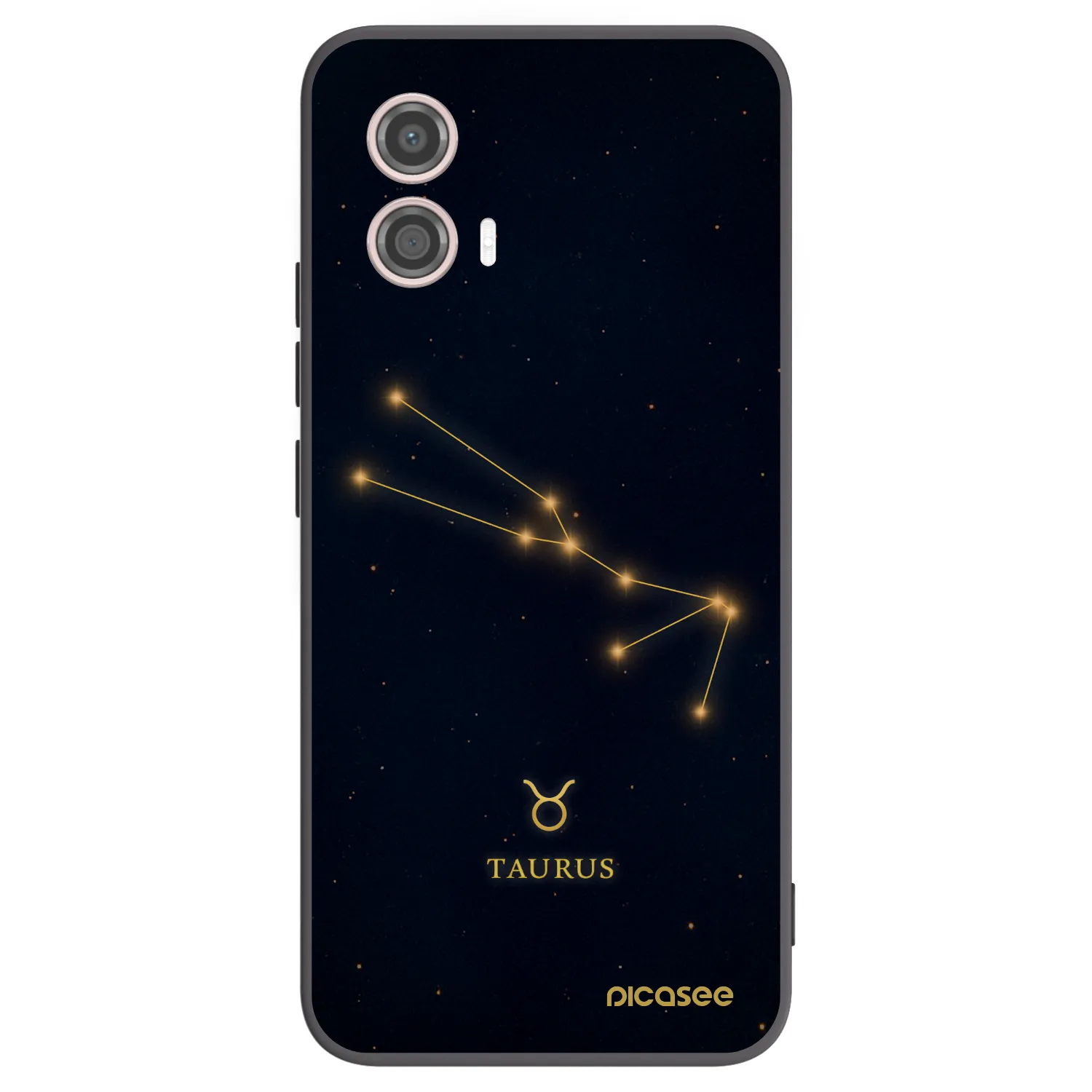 Picasee fekete szilikon tok az alábbi mobiltelefonokra Motorola Moto G53 5G - TAURUS