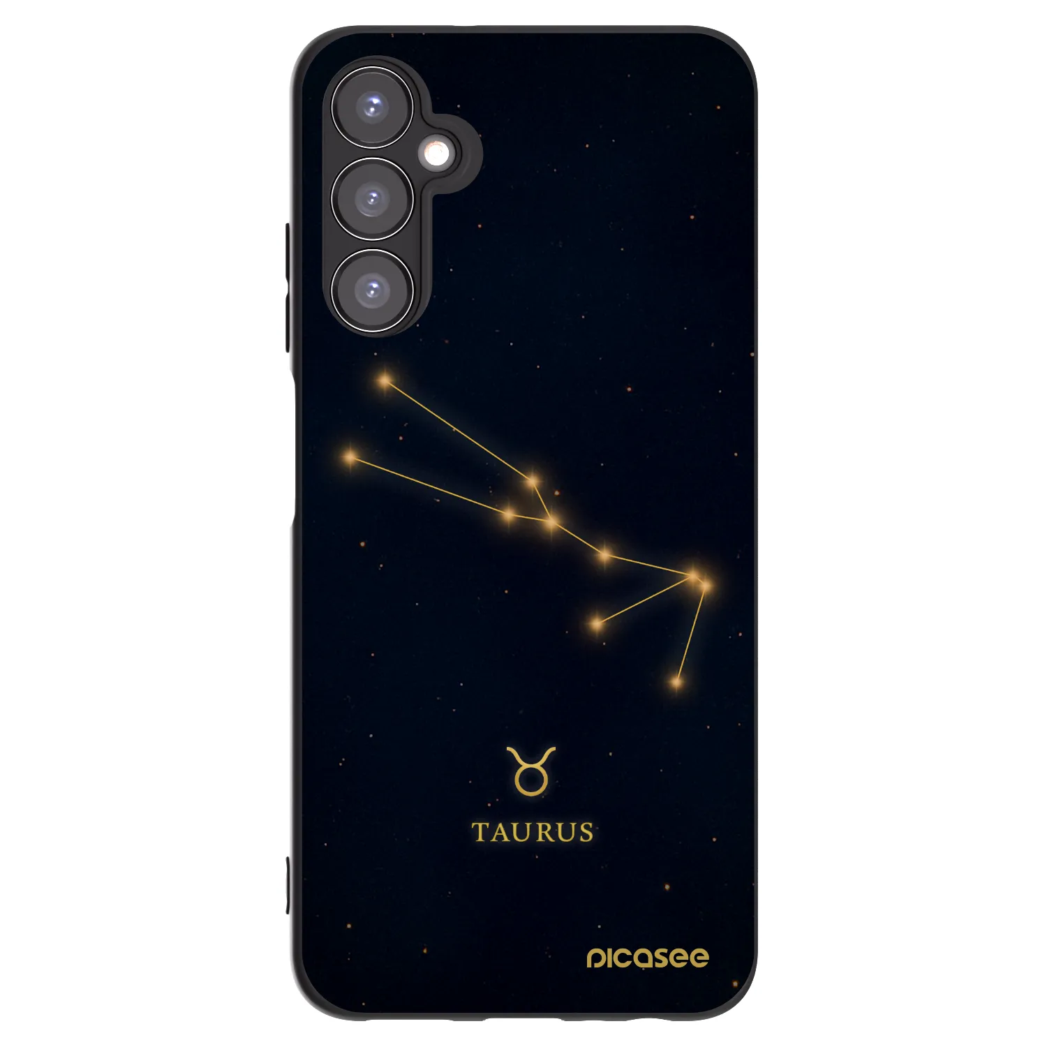 Picasee fekete szilikon tok az alábbi mobiltelefonokra Samsung Galaxy A05s A057G - TAURUS