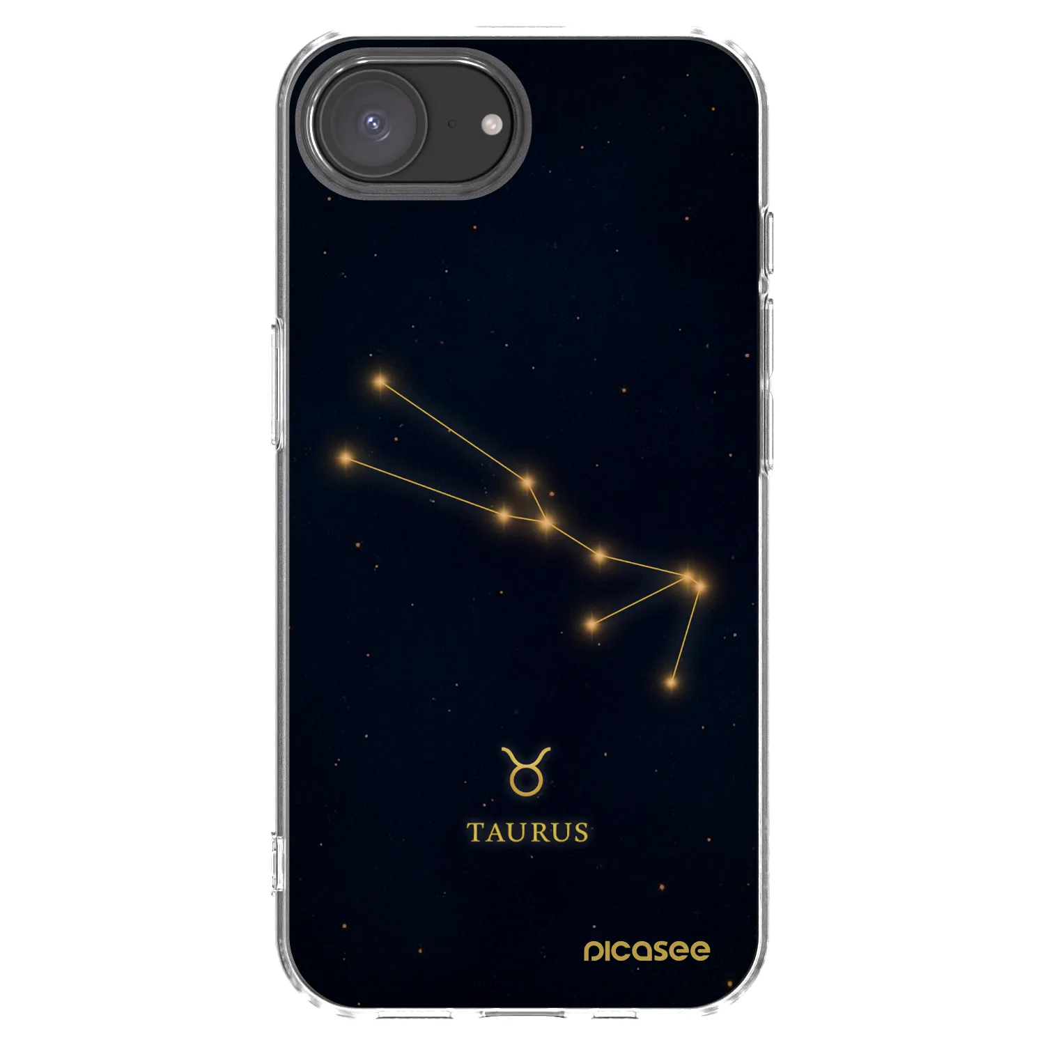 Picasee átlátszó szilikon tok az alábbi mobiltelefonokra Apple iPhone 16e - TAURUS