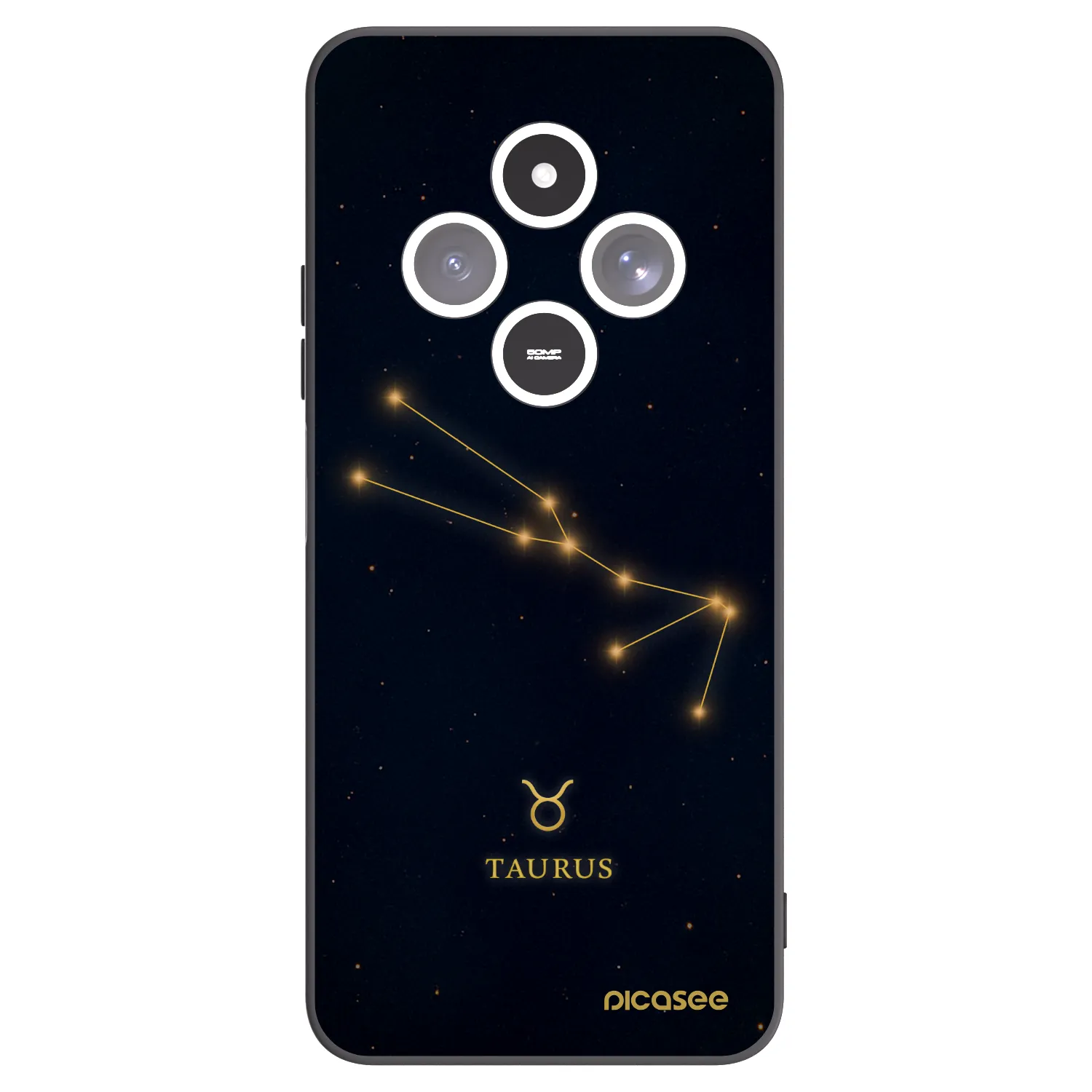 Picasee fekete szilikon tok az alábbi mobiltelefonokra Xiaomi Redmi 14C - TAURUS