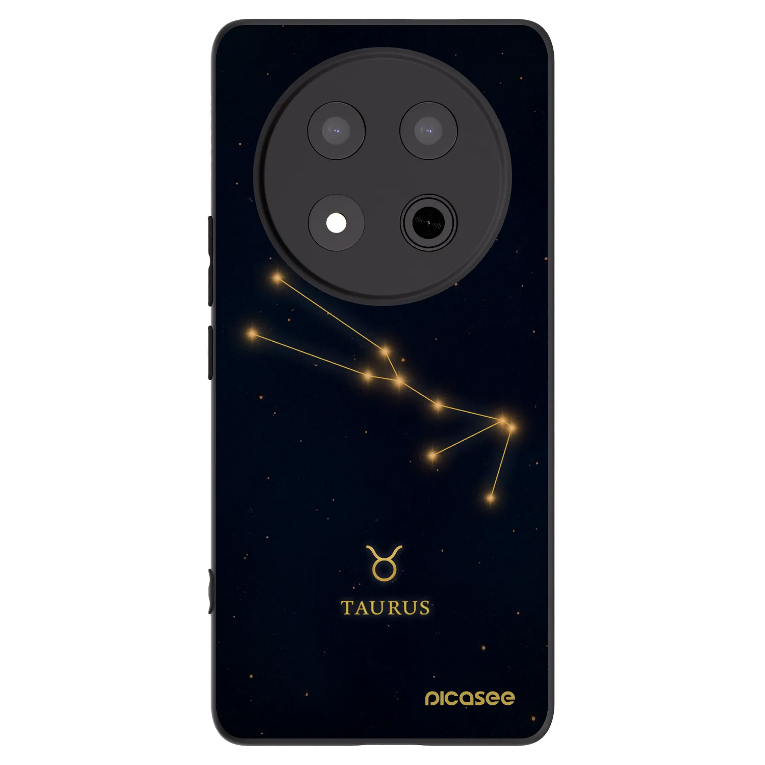 Picasee fekete szilikon tok az alábbi mobiltelefonokra Honor Magic7 Lite 5G - TAURUS