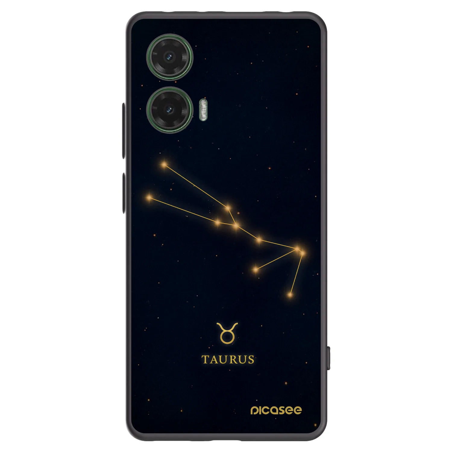 Picasee fekete szilikon tok az alábbi mobiltelefonokra Motorola Moto G35 5G - TAURUS