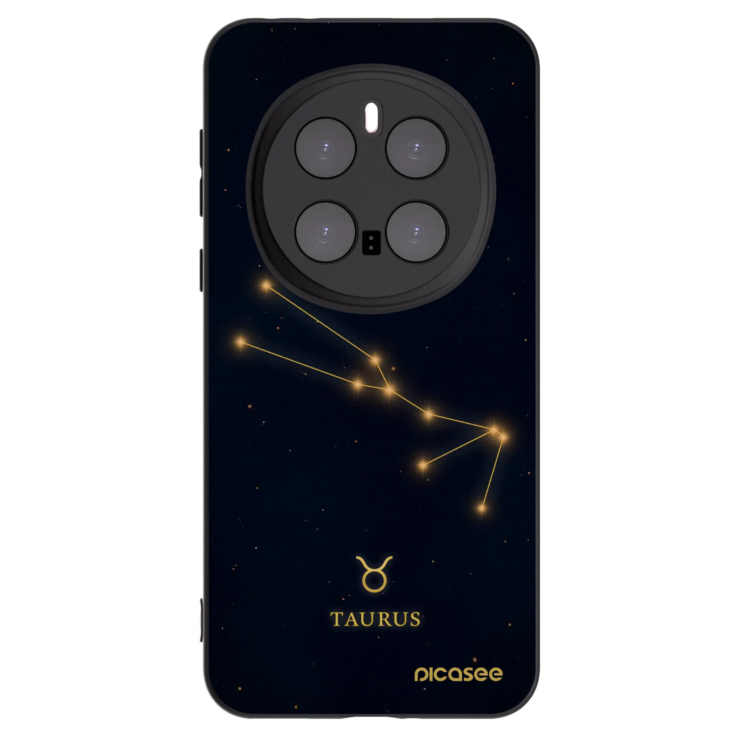Picasee fekete szilikon tok az alábbi mobiltelefonokra Honor Magic7 Pro 5G - TAURUS
