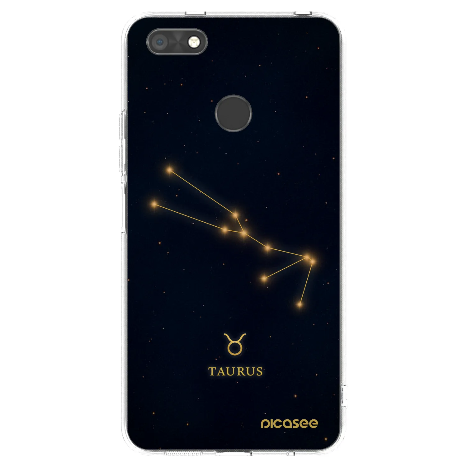 Picasee átlátszó szilikon tok az alábbi mobiltelefonokra Huawei P9 Lite Mini - TAURUS