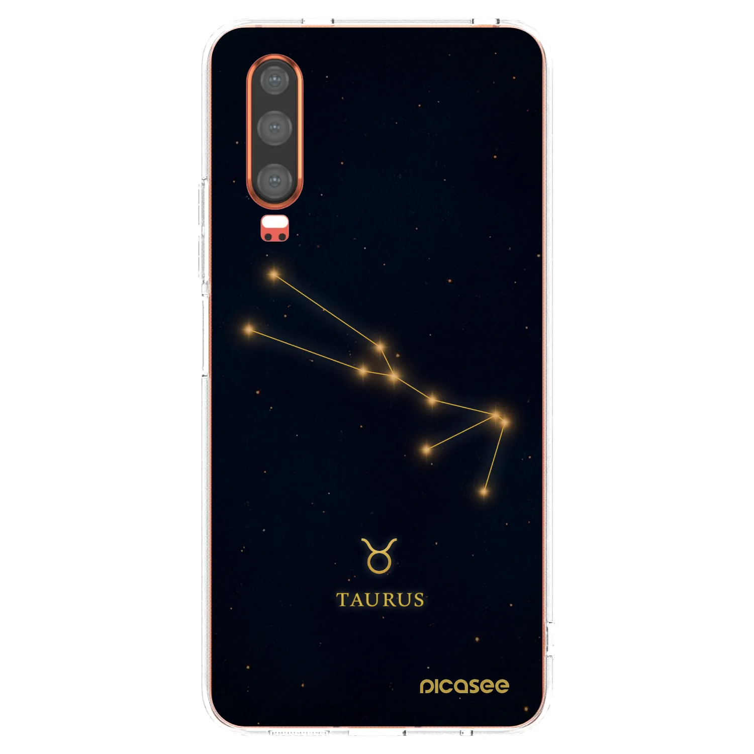 Picasee átlátszó szilikon tok az alábbi mobiltelefonokra Huawei P30 - TAURUS