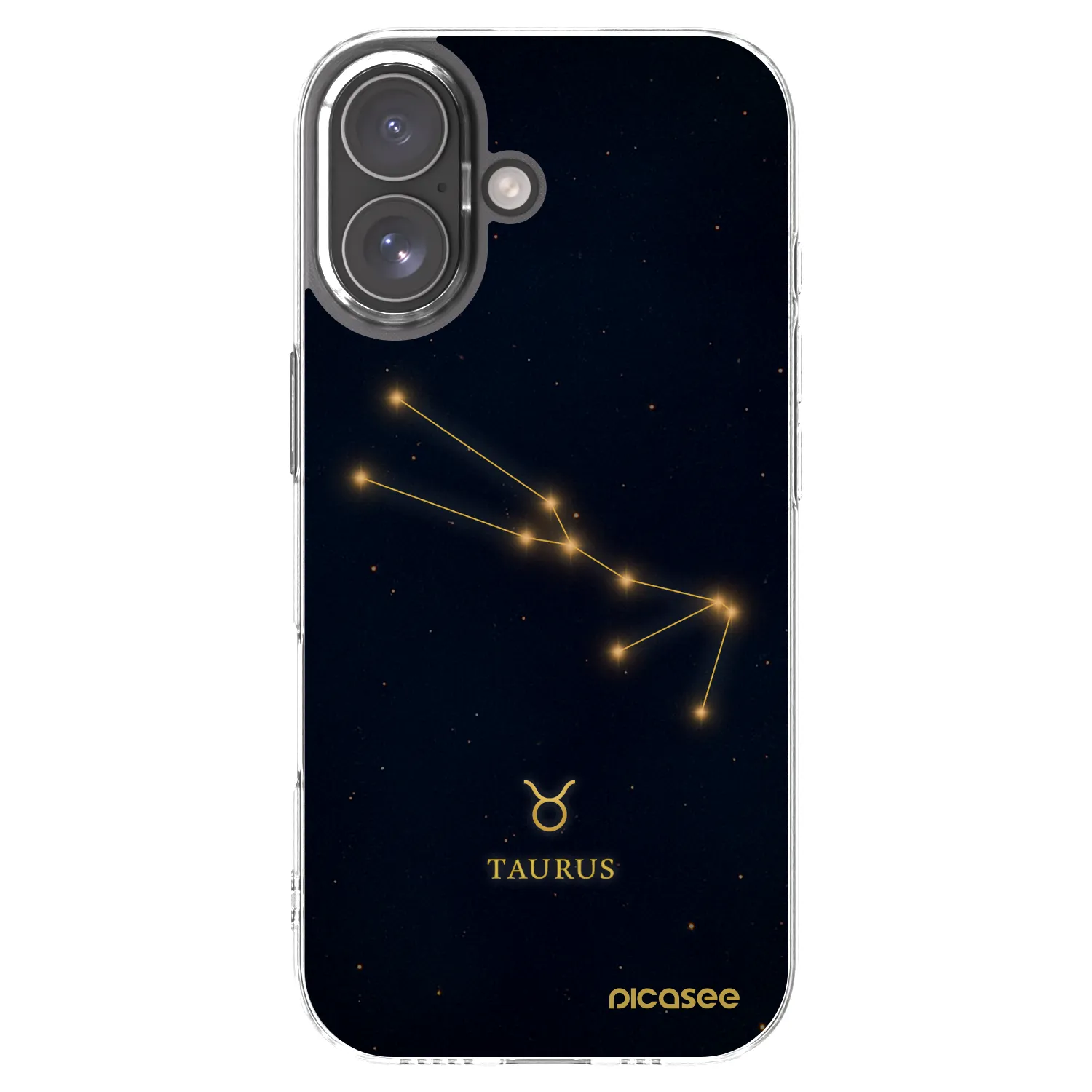 Picasee átlátszó szilikon tok az alábbi mobiltelefonokra Apple iPhone 17 - TAURUS