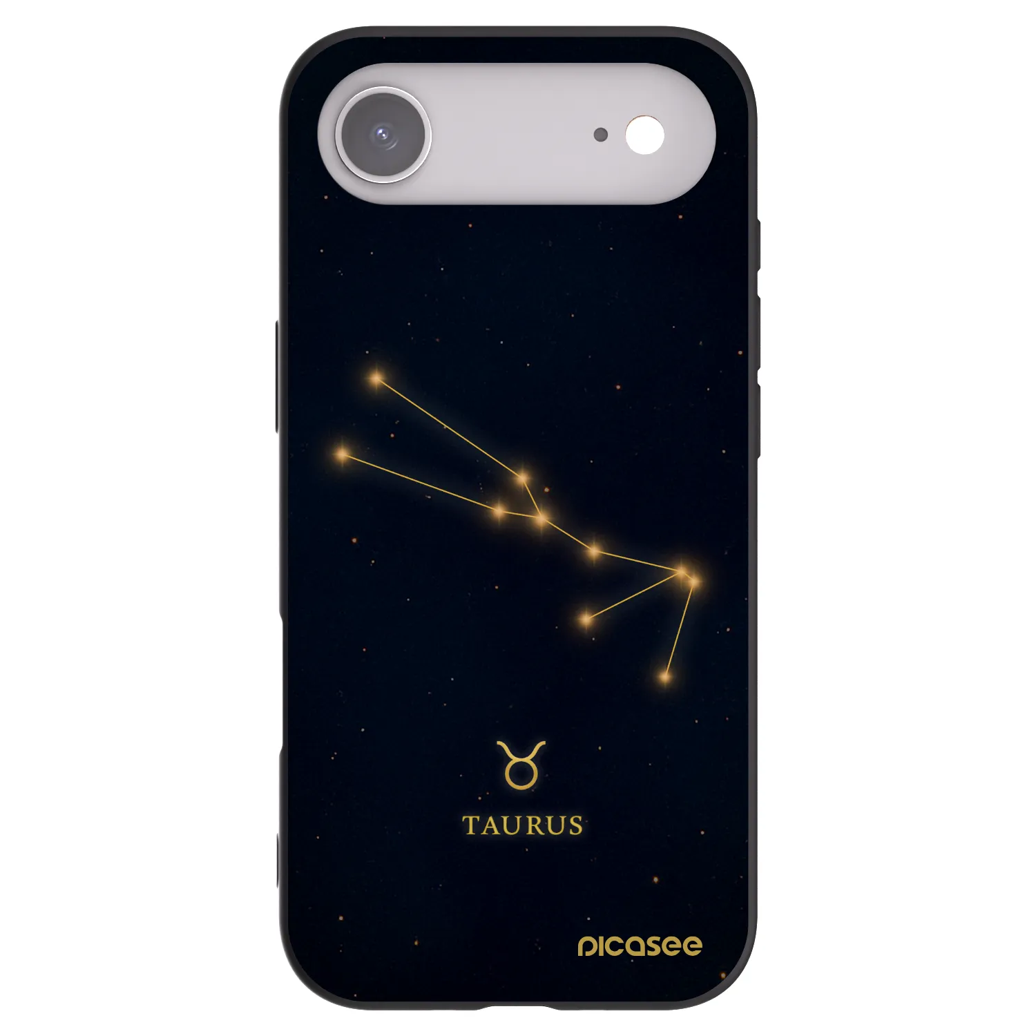 Picasee fekete szilikon tok az alábbi mobiltelefonokra Apple iPhone Air - TAURUS