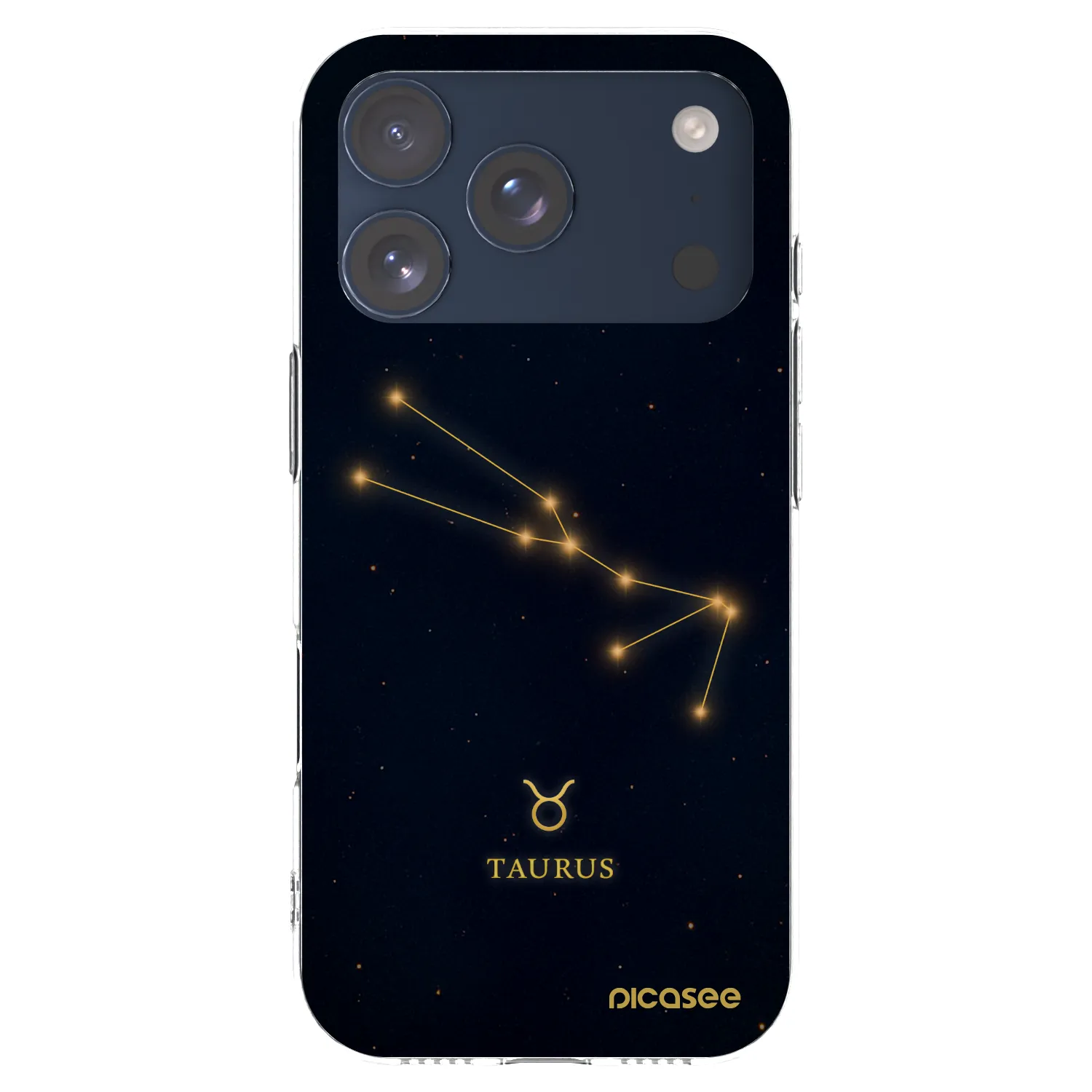 Picasee átlátszó szilikon tok az alábbi mobiltelefonokra Apple iPhone 17 Pro - TAURUS