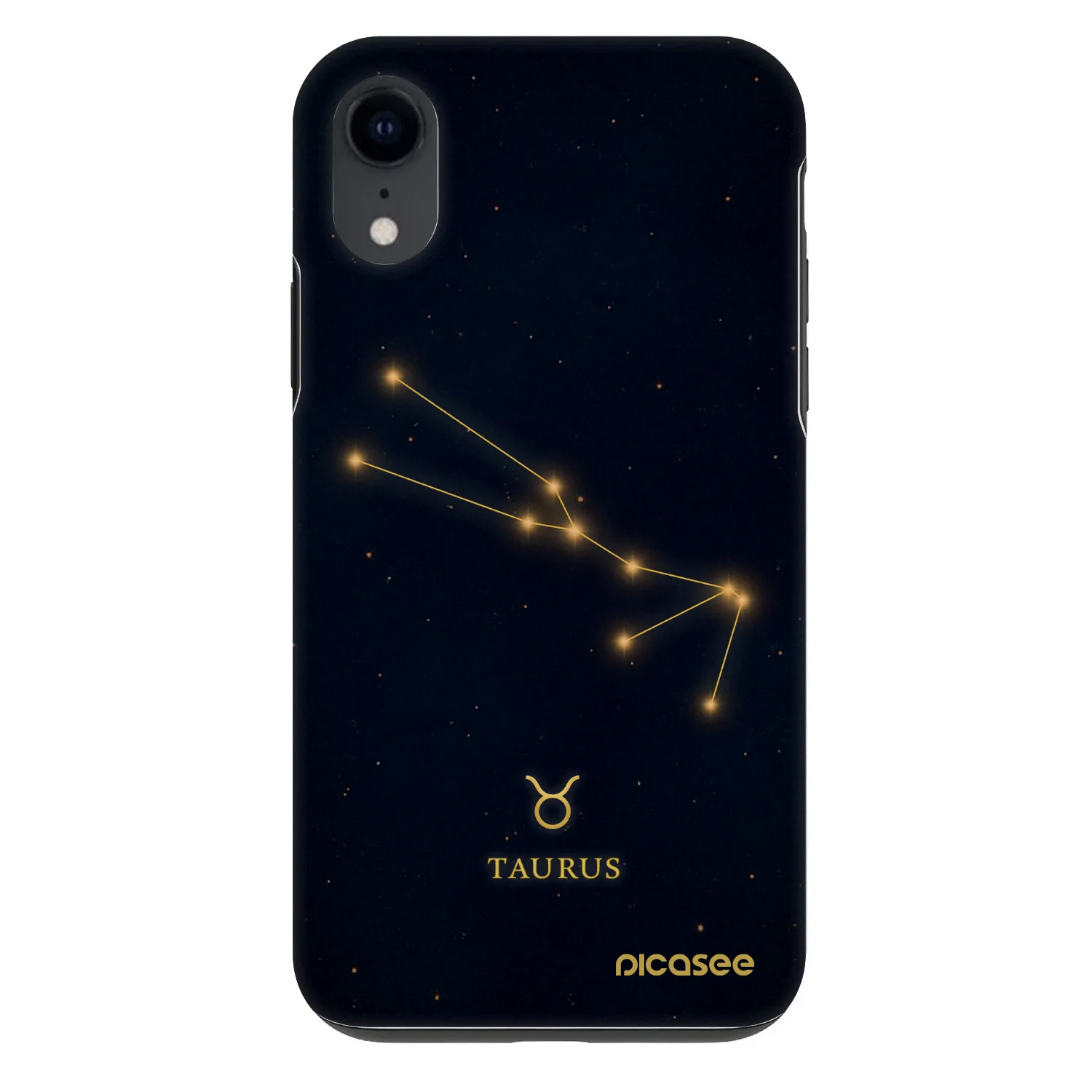 Picasee Fashion Case Apple iPhone XR - TAURUS