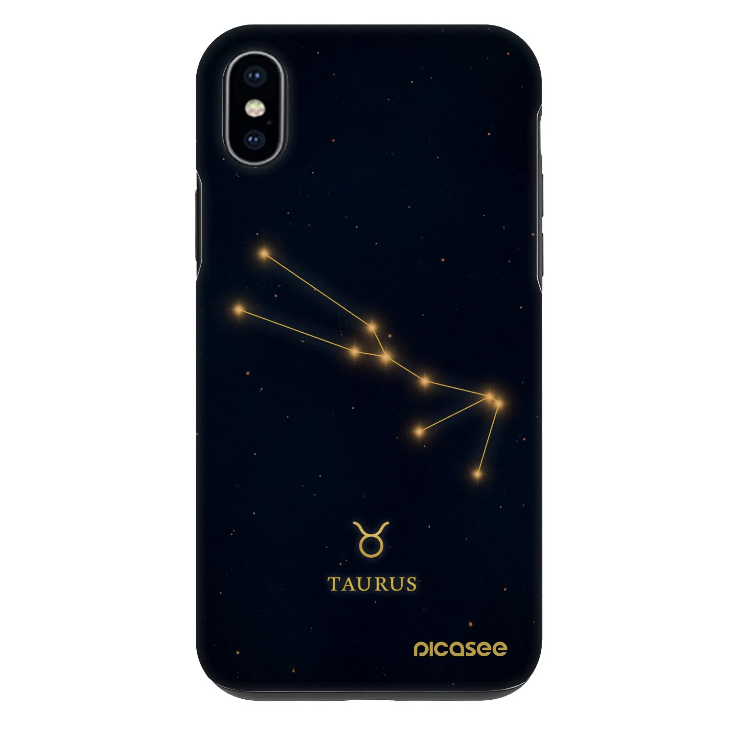 Picasee Fashion Case Apple iPhone XS Max - TAURUS