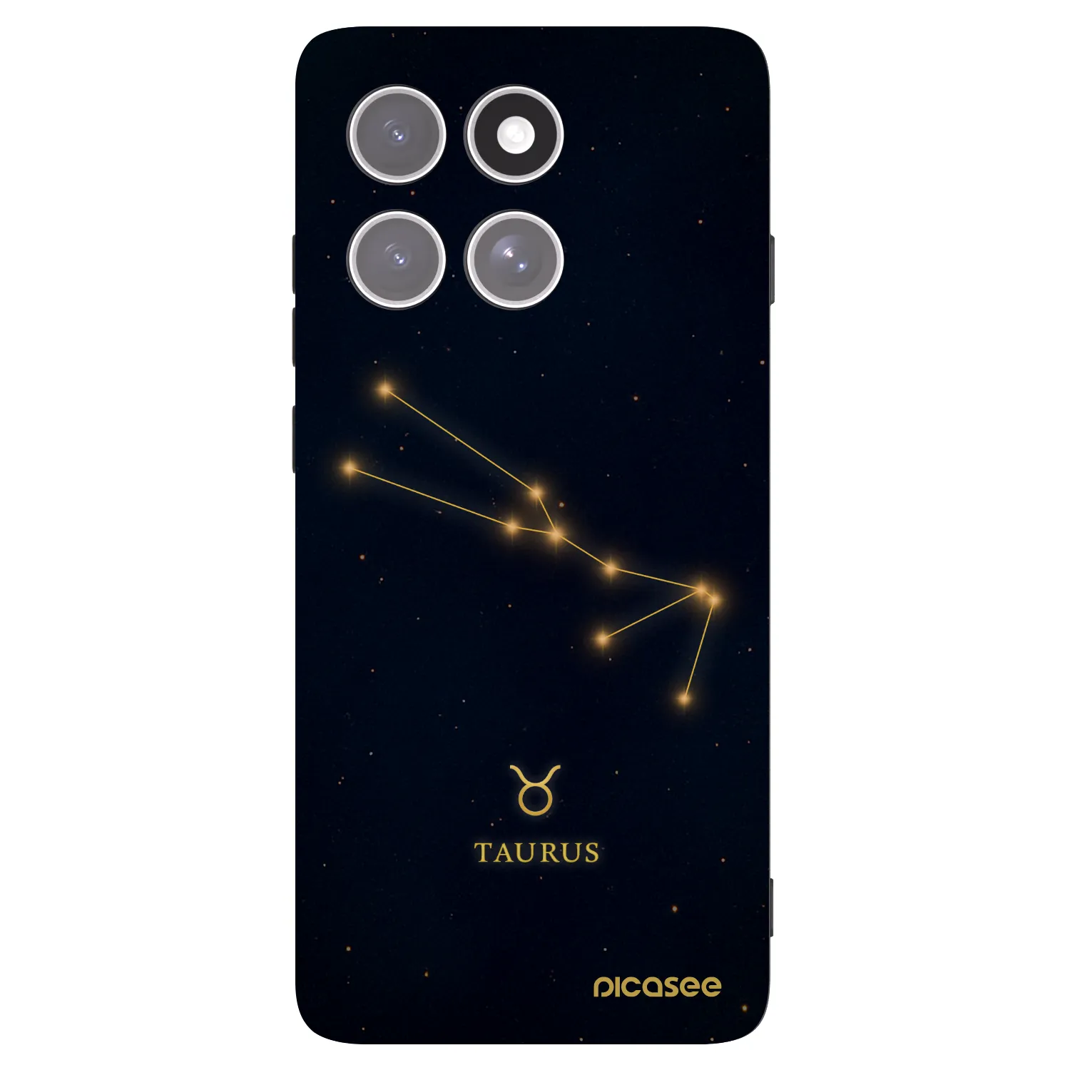 Picasee fekete szilikon tok az alábbi mobiltelefonokra Motorola Edge 60 Pro - TAURUS