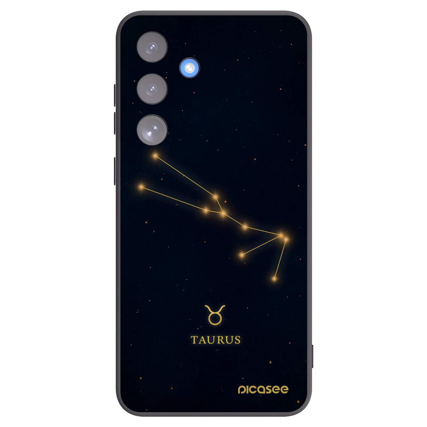Picasee fekete szilikon tok az alábbi mobiltelefonokra Samsung Galaxy S25 FE 5G - TAURUS