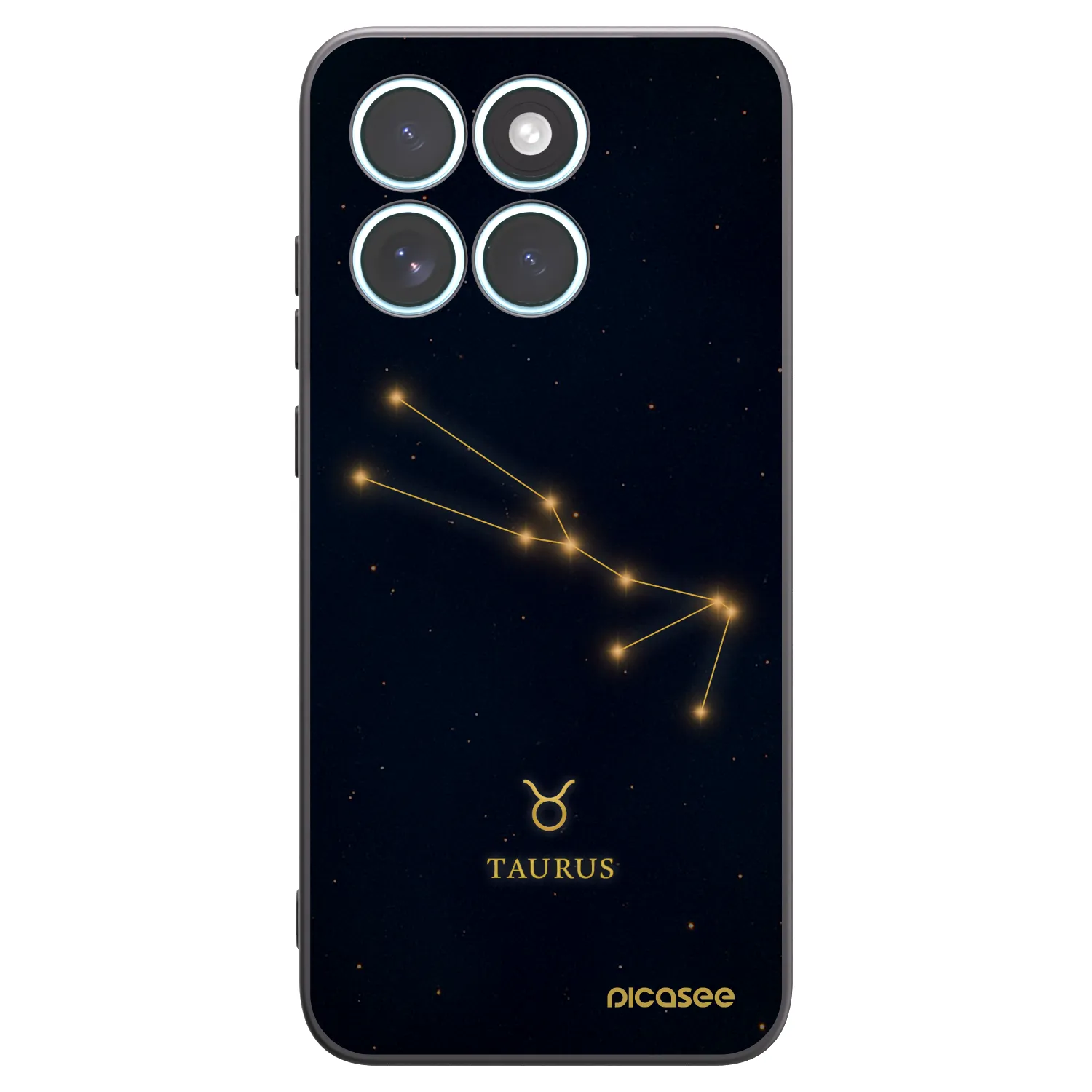 Picasee fekete szilikon tok az alábbi mobiltelefonokra Motorola Edge 70 Fusion - TAURUS