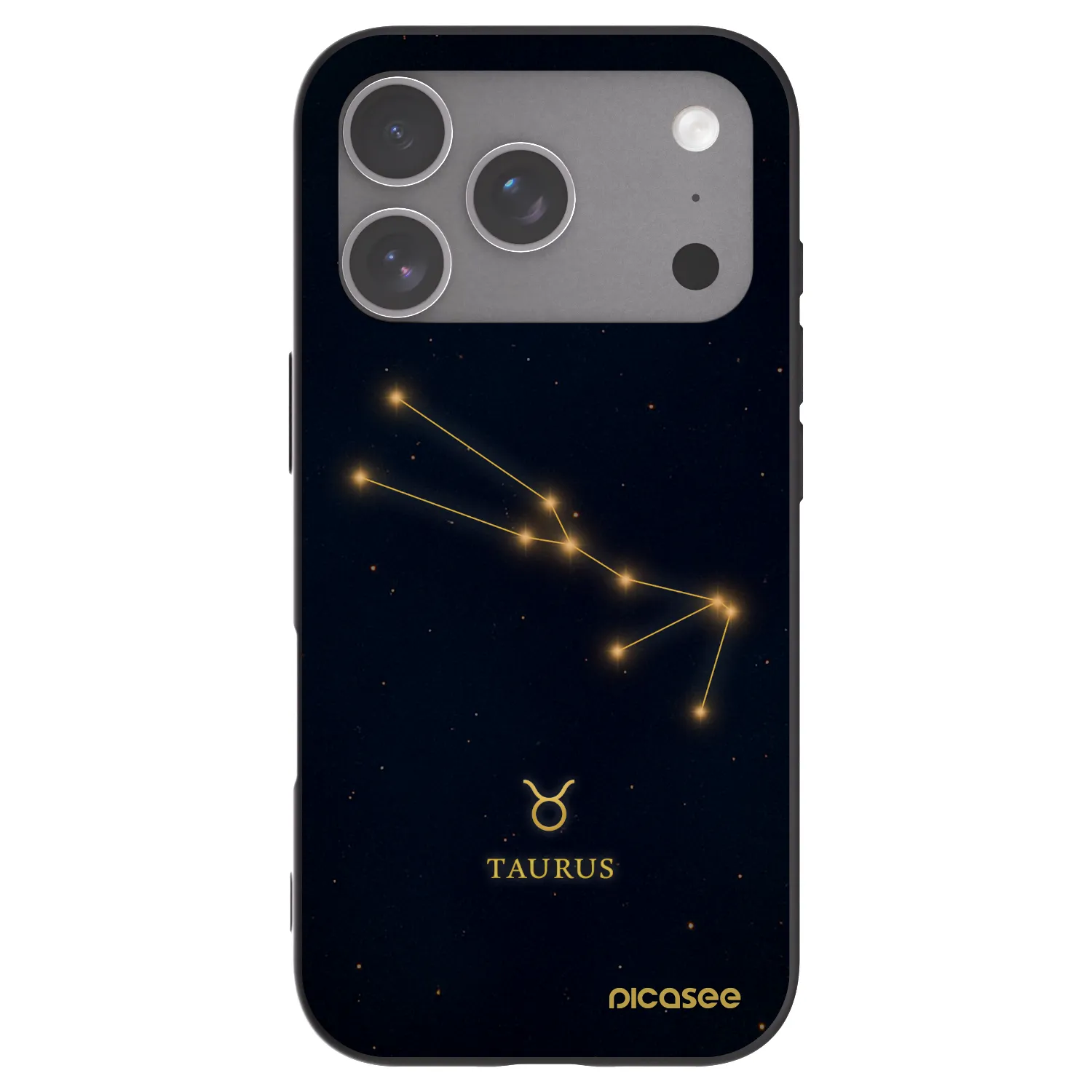 Picasee fekete szilikon tok az alábbi mobiltelefonokra Apple iPhone 18 Pro - TAURUS