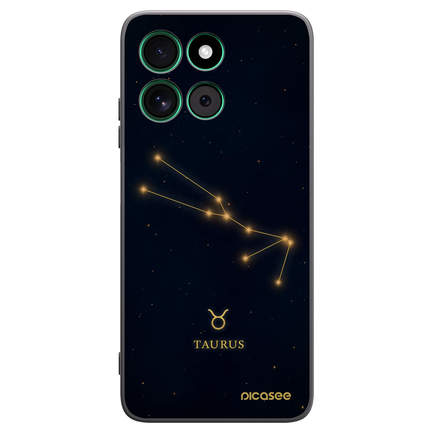 Picasee fekete szilikon tok az alábbi mobiltelefonokra Motorola Moto G57 Power - TAURUS