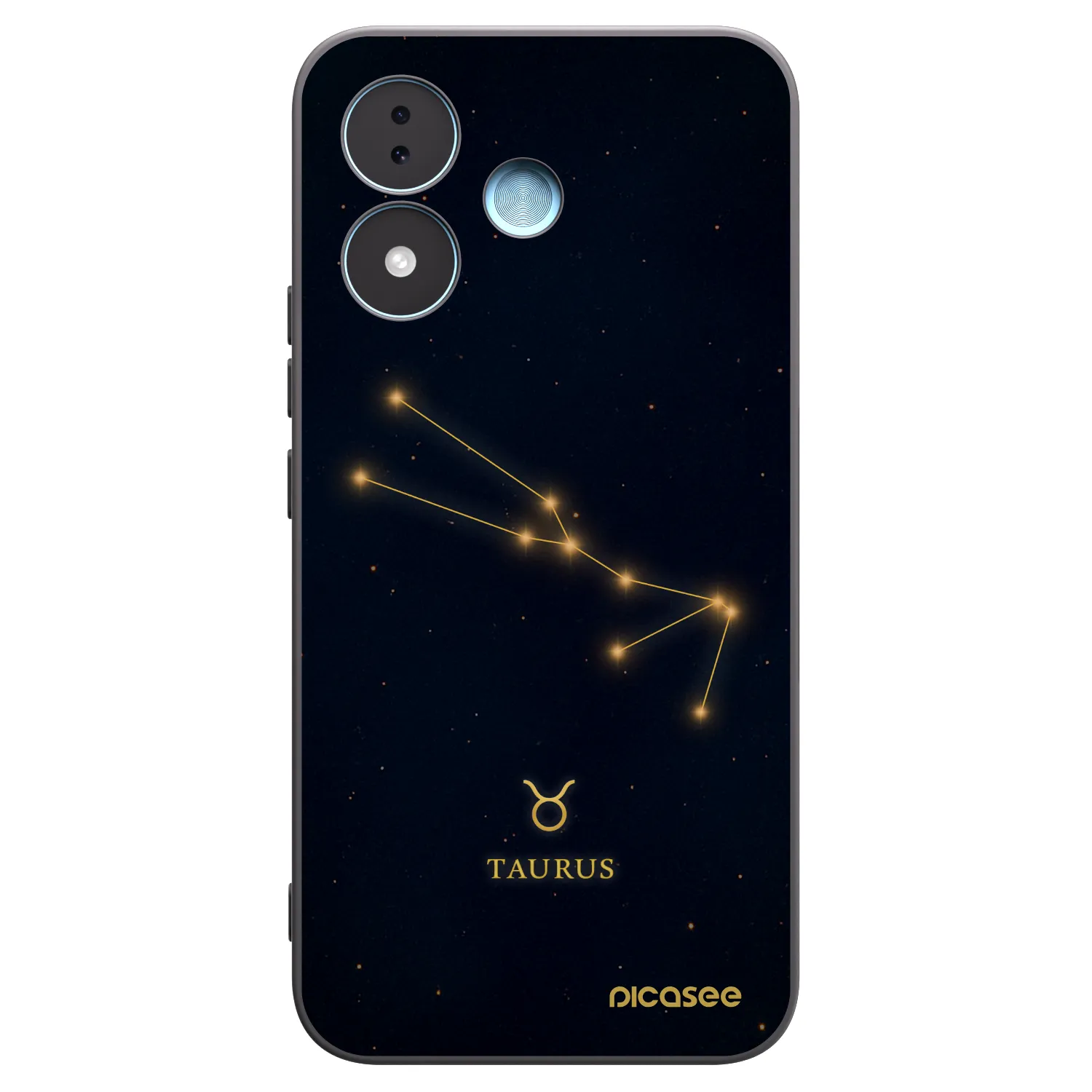 Picasee fekete szilikon tok az alábbi mobiltelefonokra Xiaomi Redmi Note 17 5G - TAURUS