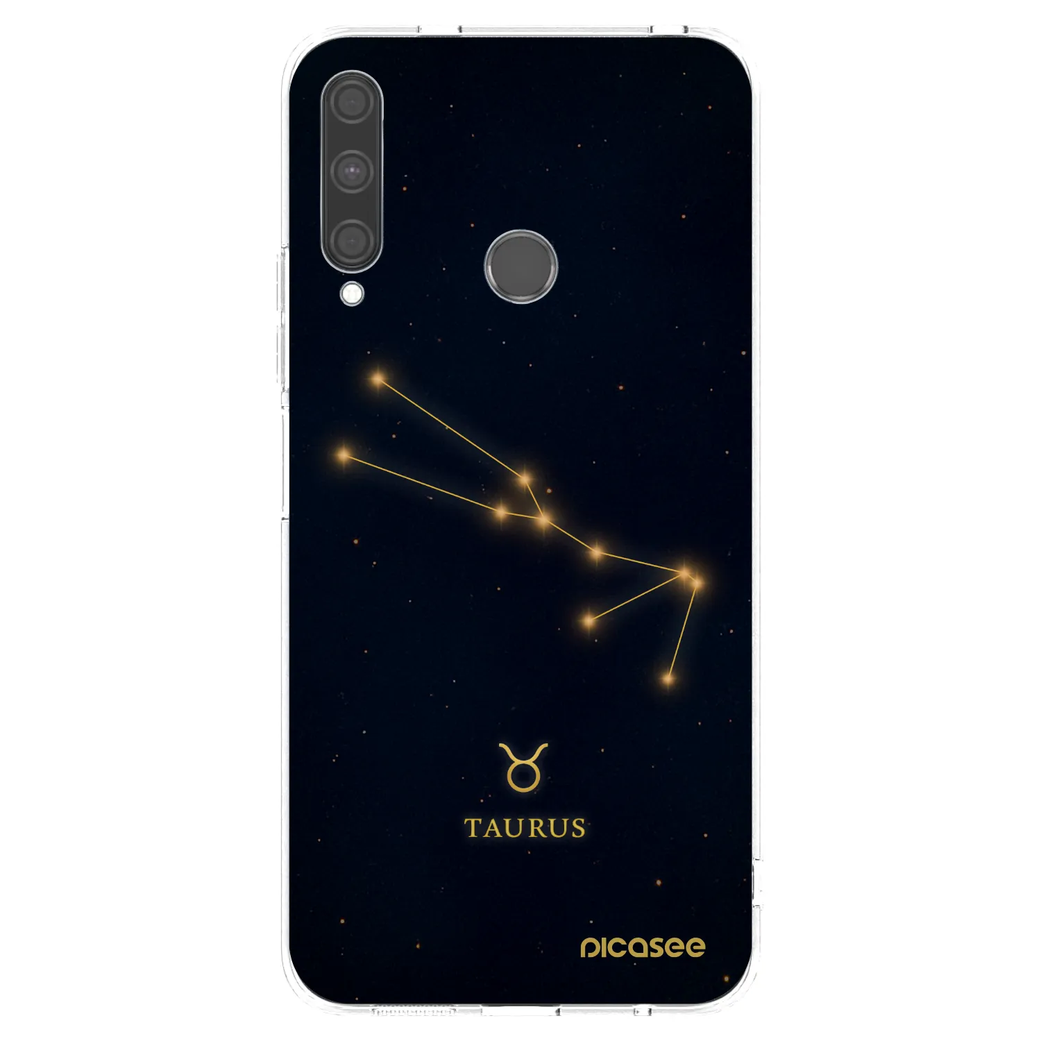 Picasee átlátszó szilikon tok az alábbi mobiltelefonokra Huawei P40 Lite E - TAURUS
