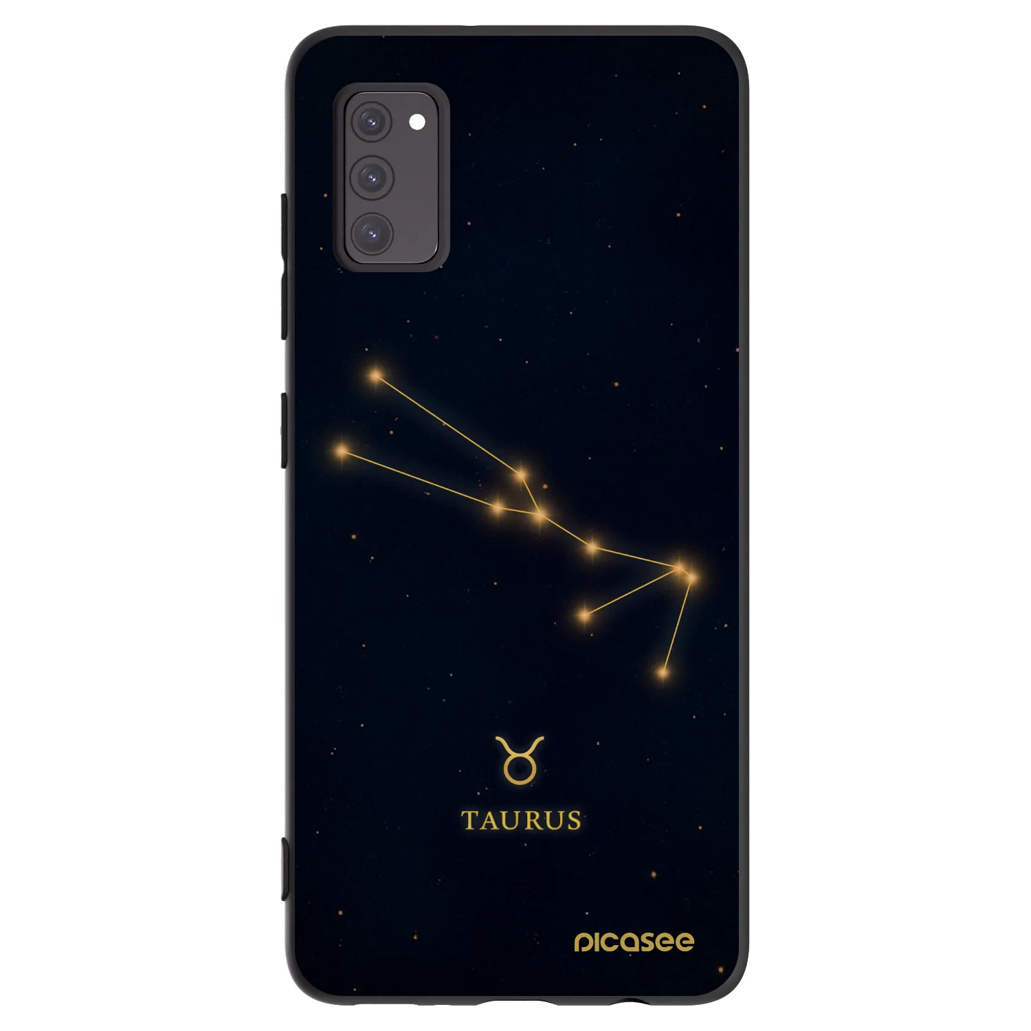 Picasee fekete szilikon tok az alábbi mobiltelefonokra Samsung Galaxy A41 A415F - TAURUS