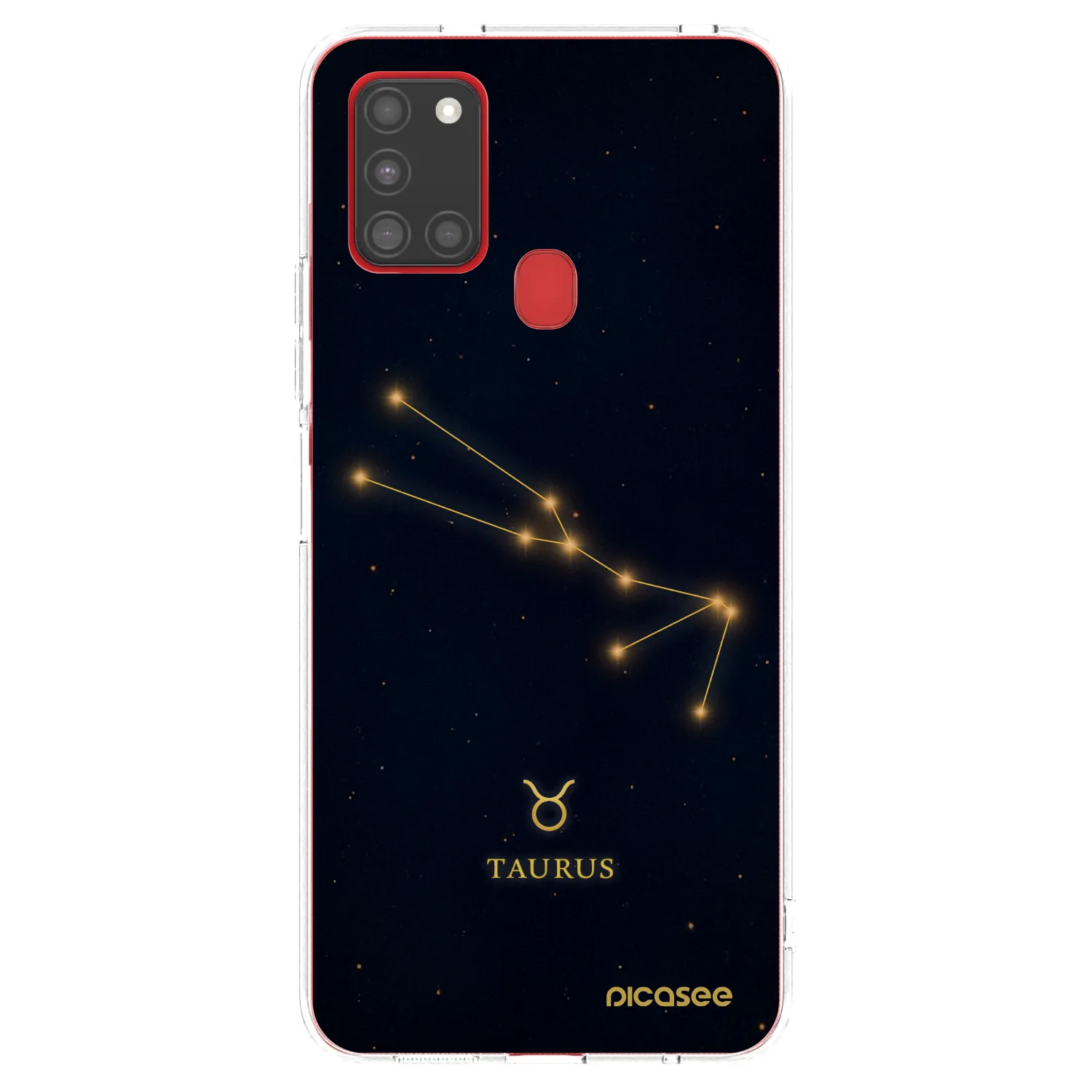 Picasee átlátszó szilikon tok az alábbi mobiltelefonokra Samsung Galaxy A21s - TAURUS