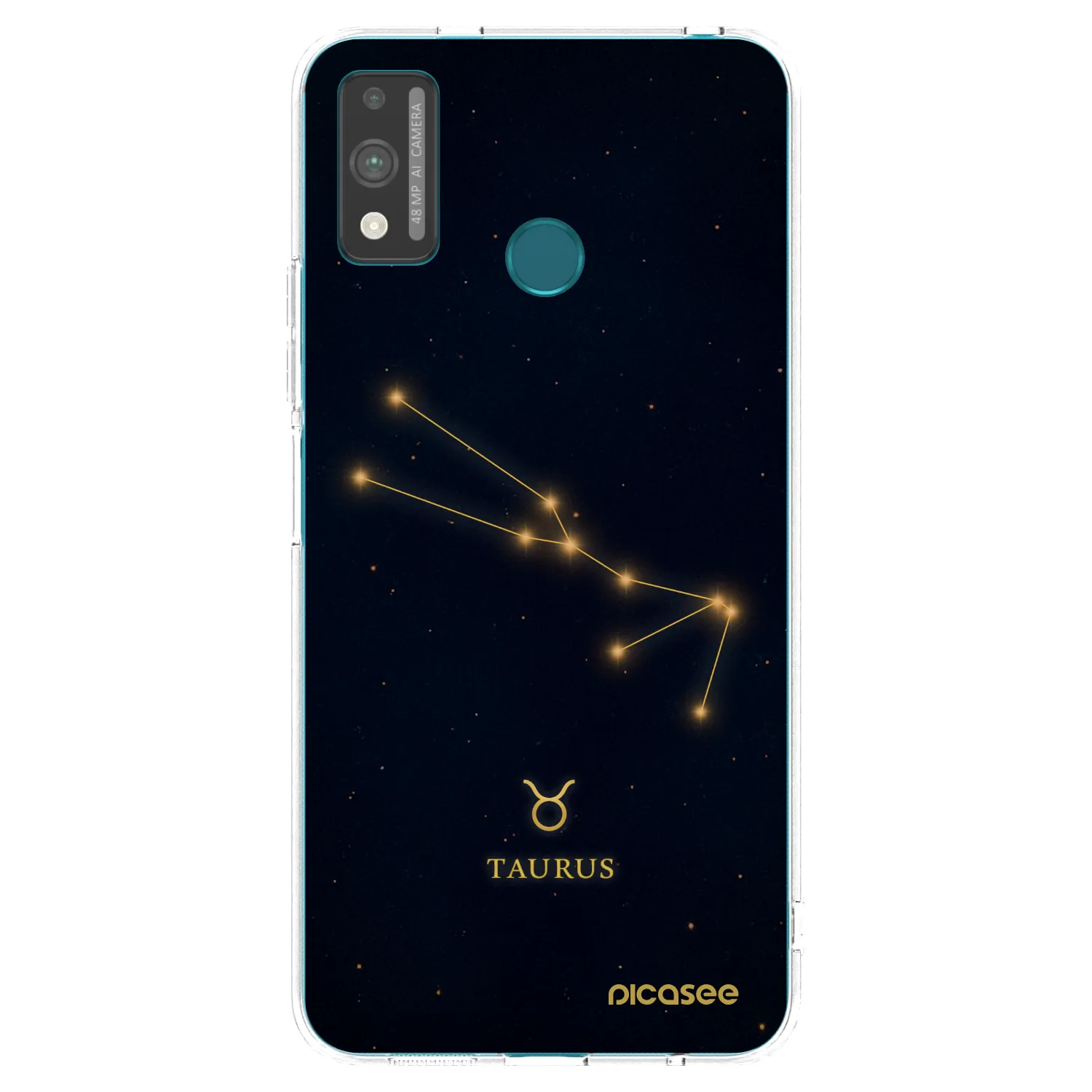 Picasee átlátszó szilikon tok az alábbi mobiltelefonokra Honor 9X Lite - TAURUS