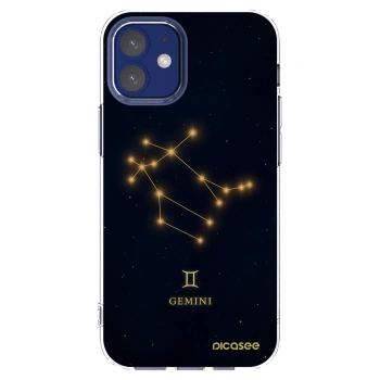 Picasee átlátszó szilikon tok az alábbi mobiltelefonokra Apple iPhone 12 mini - GEMINI